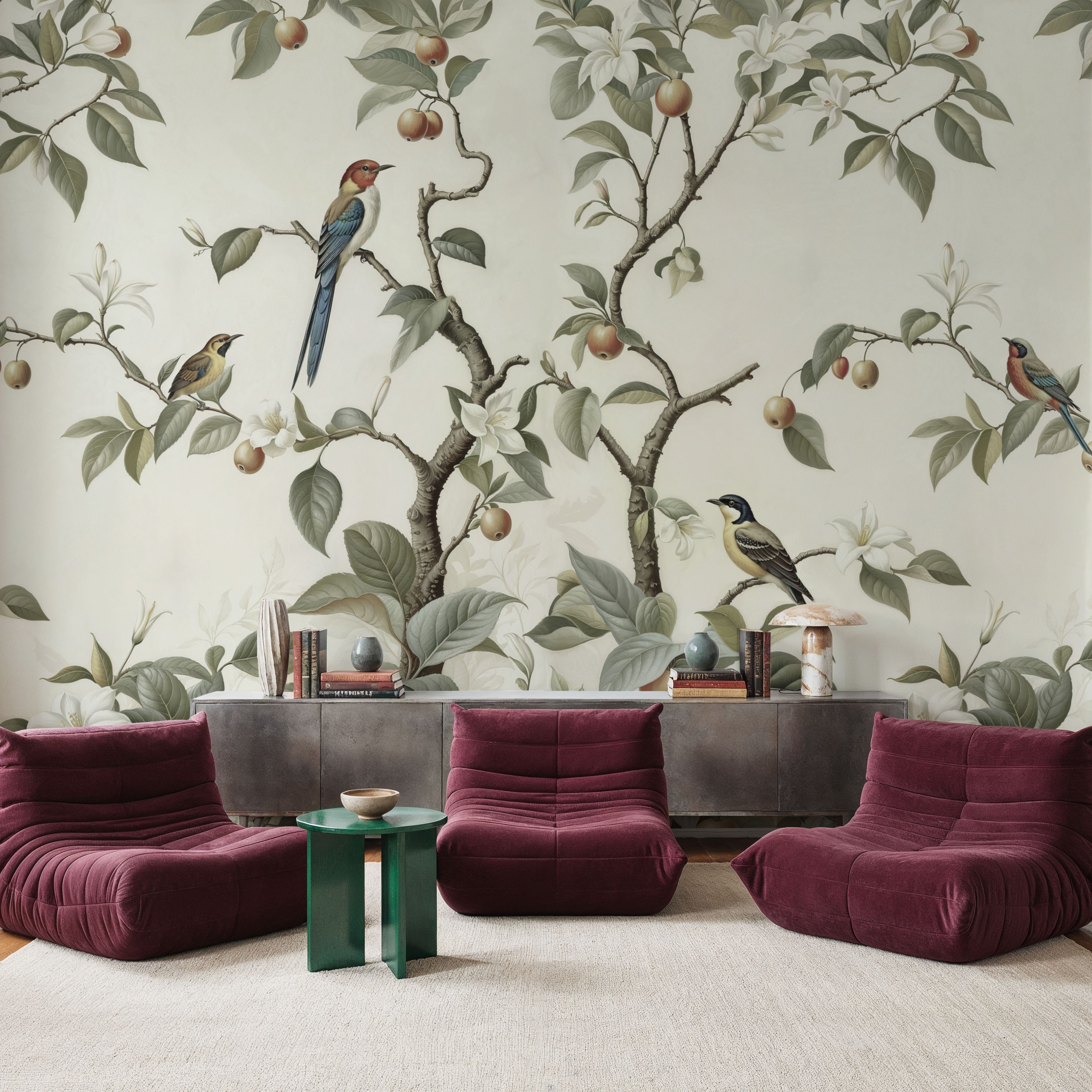 Bird Harmony, Cream