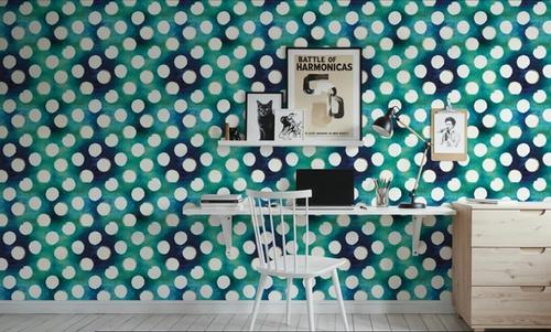 Bold Dots Green