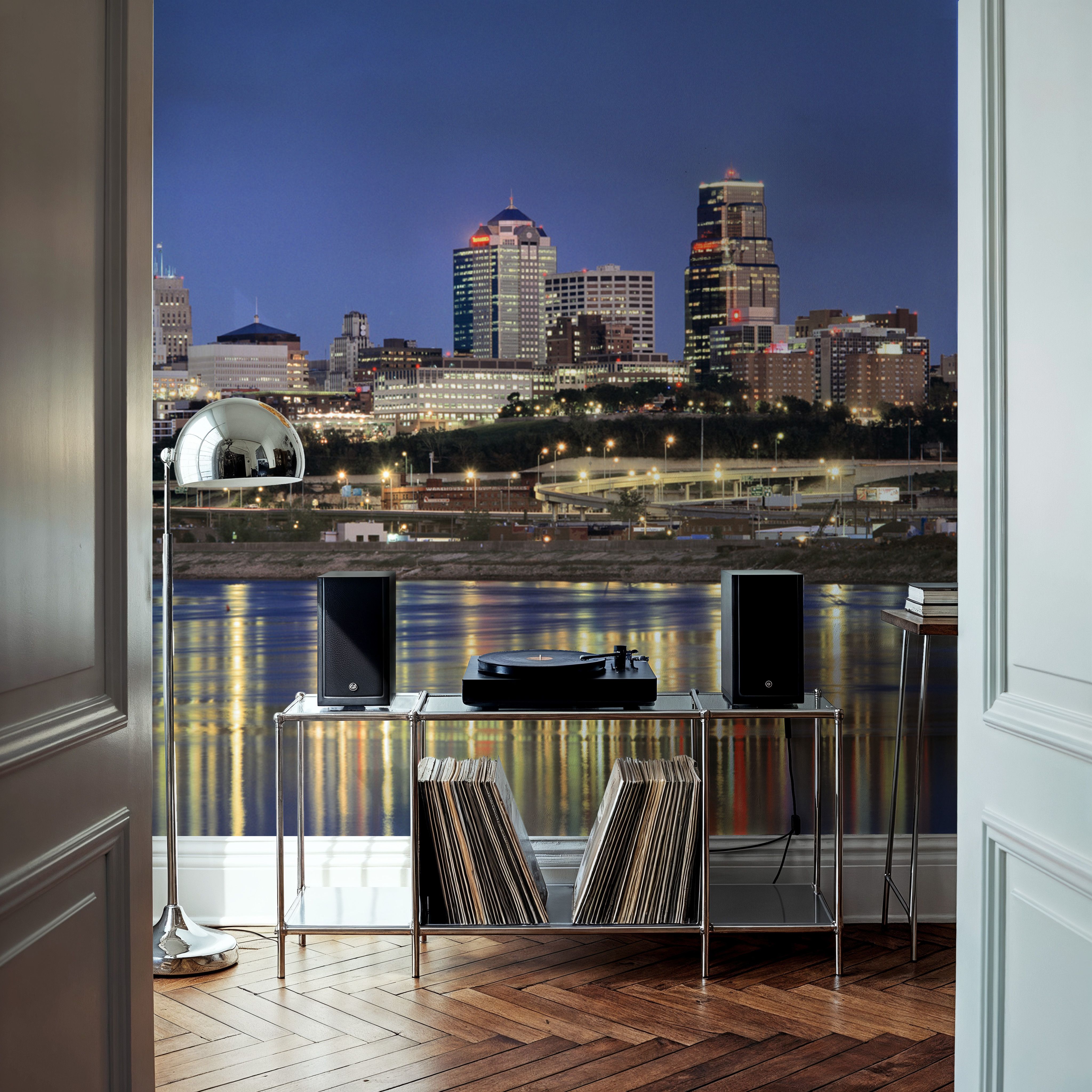 Urban Twilight Reflection