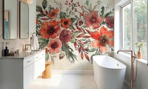 Festive Blooms I