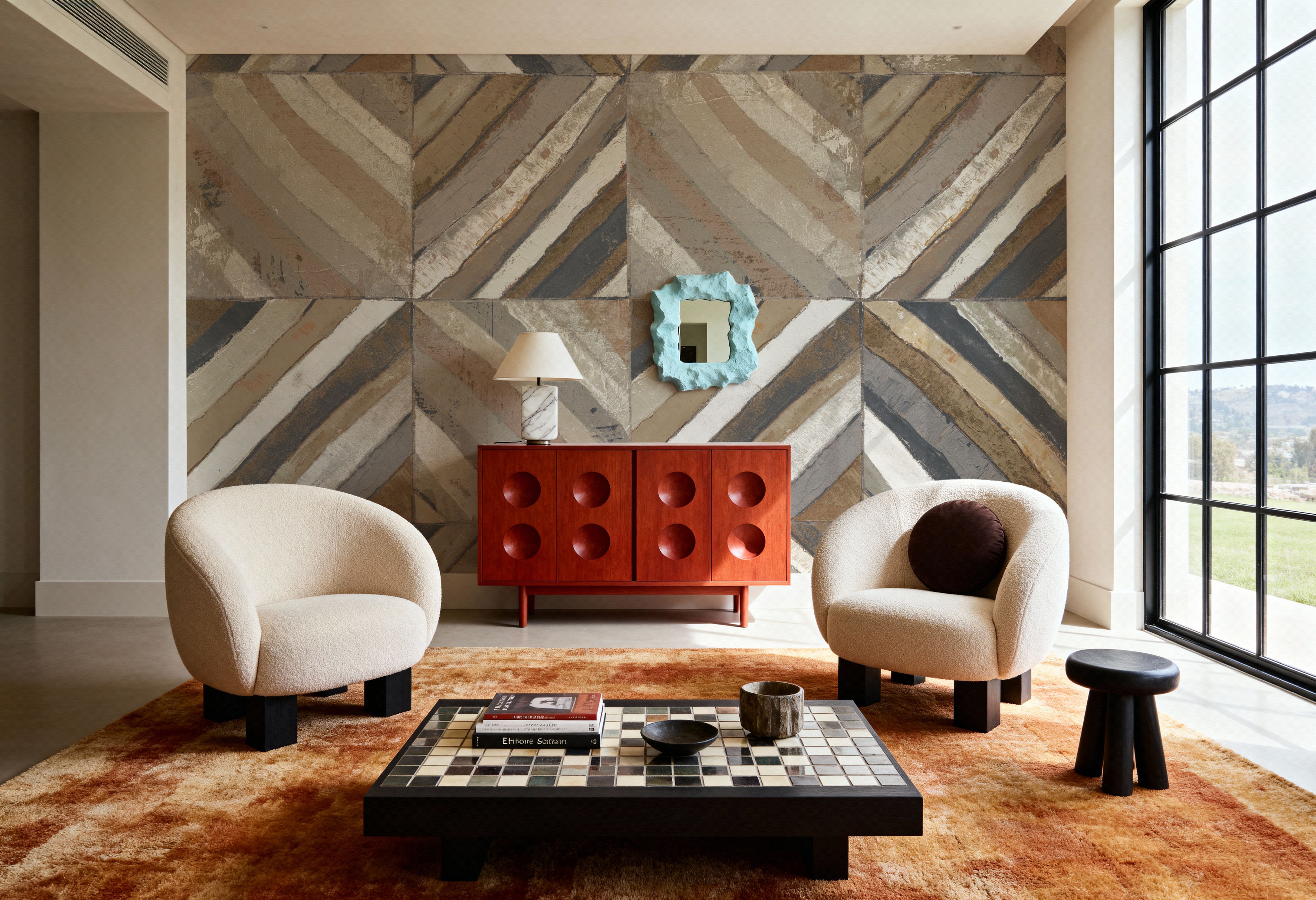 The Center II Abstract Dark