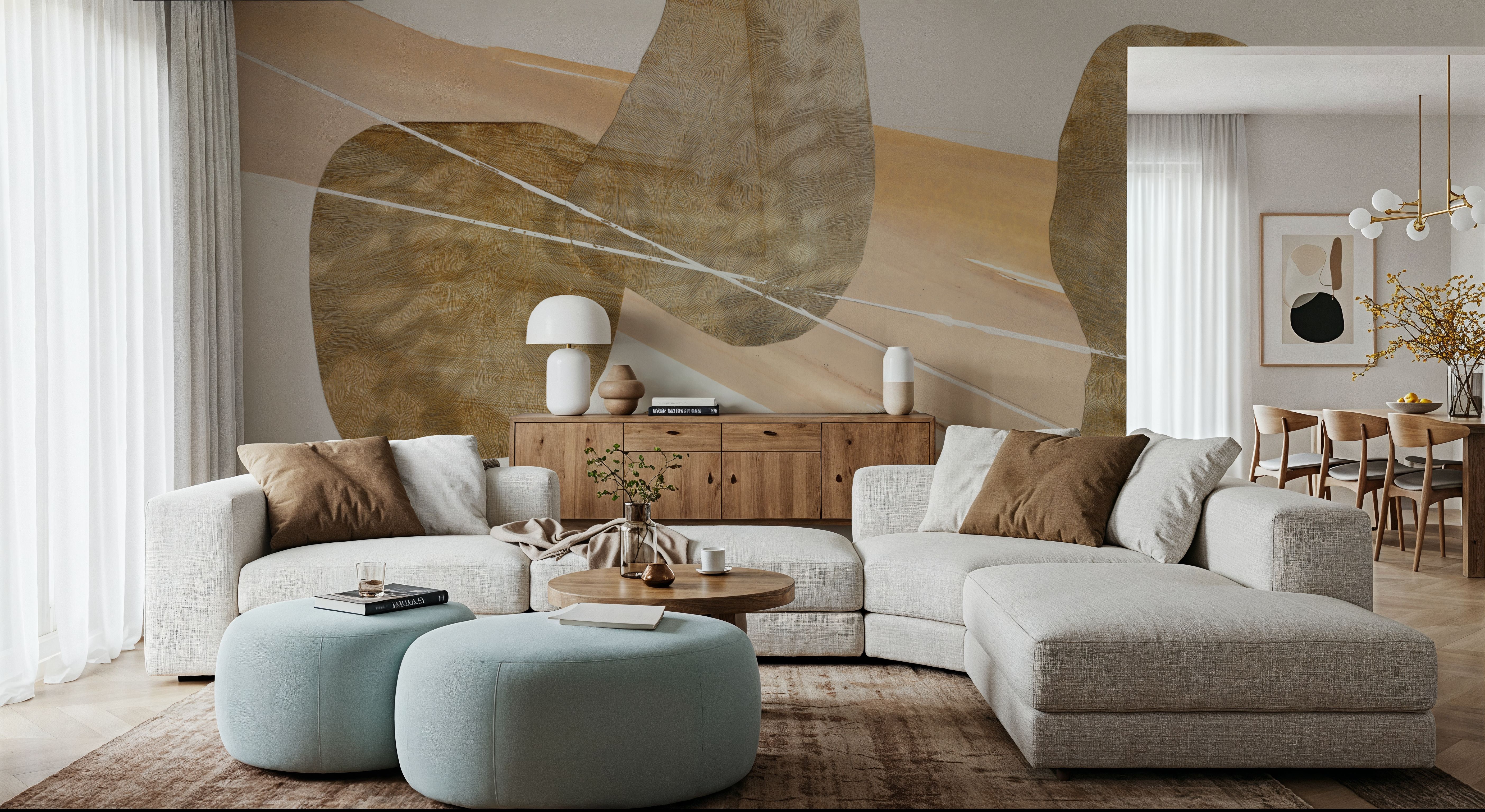 Metallic Texture Tall IV, Wallpaper