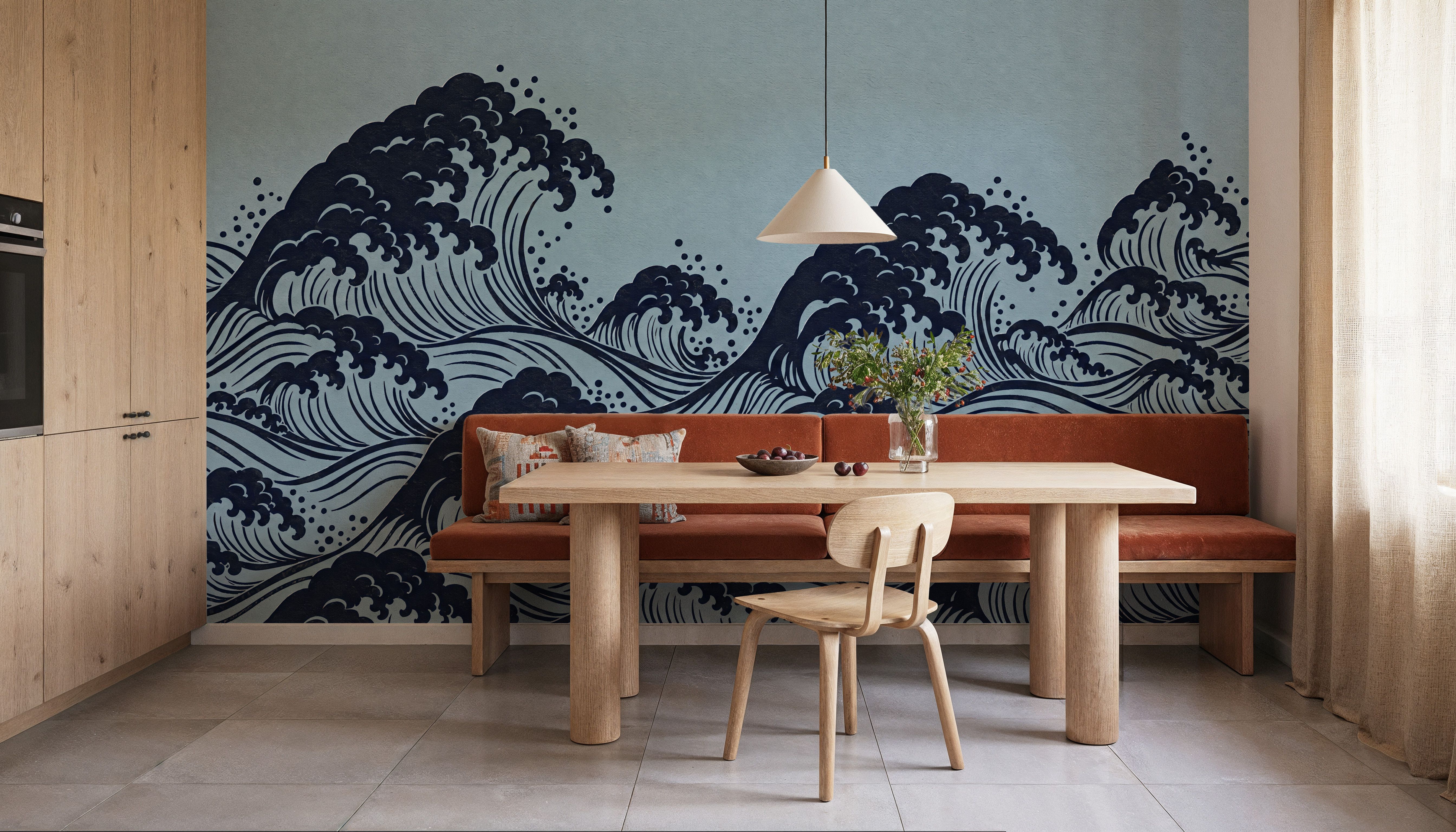 Edo Waves, Indigo Mist