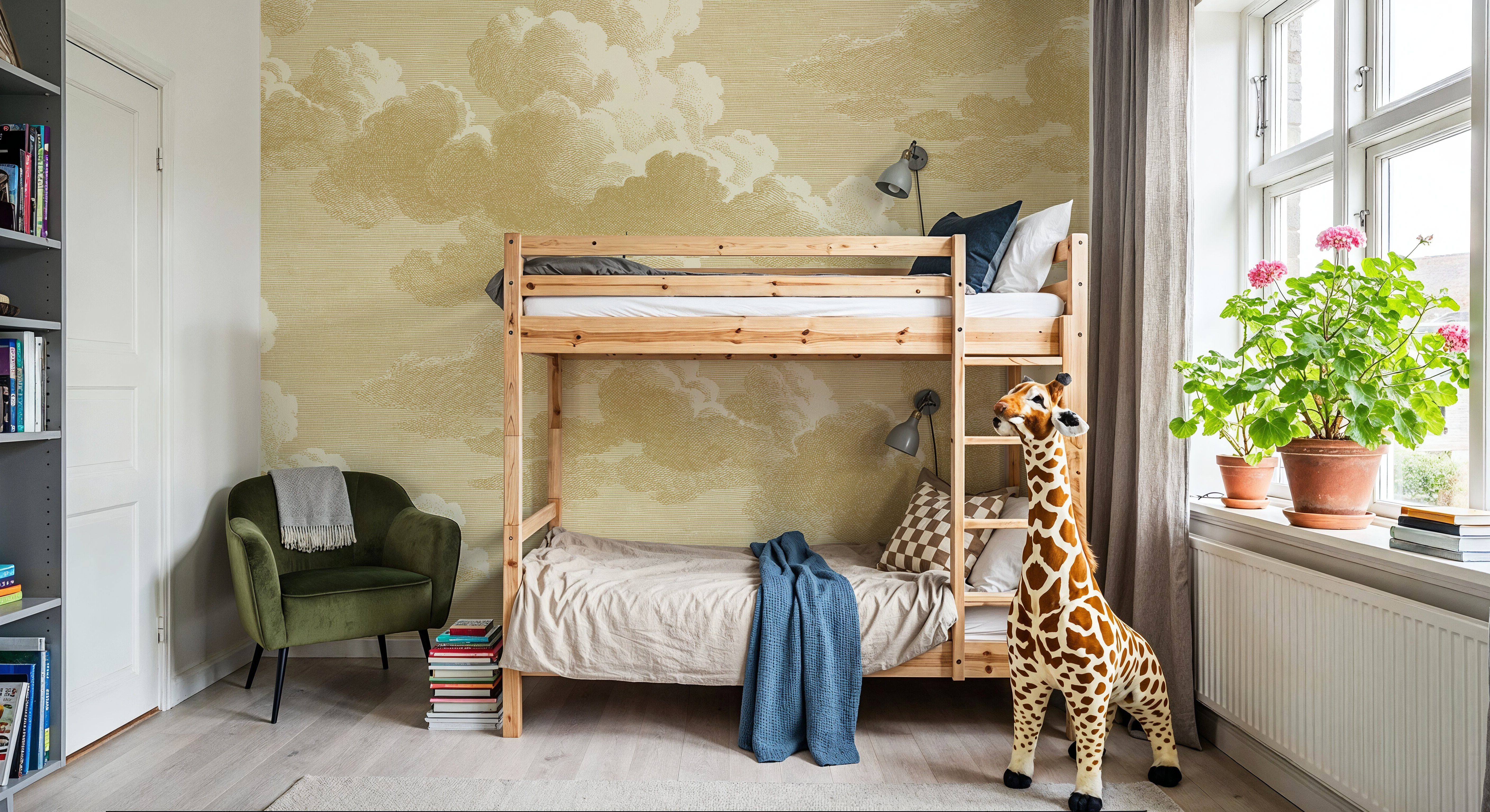 Intaglio Clouds, Butter Yellow