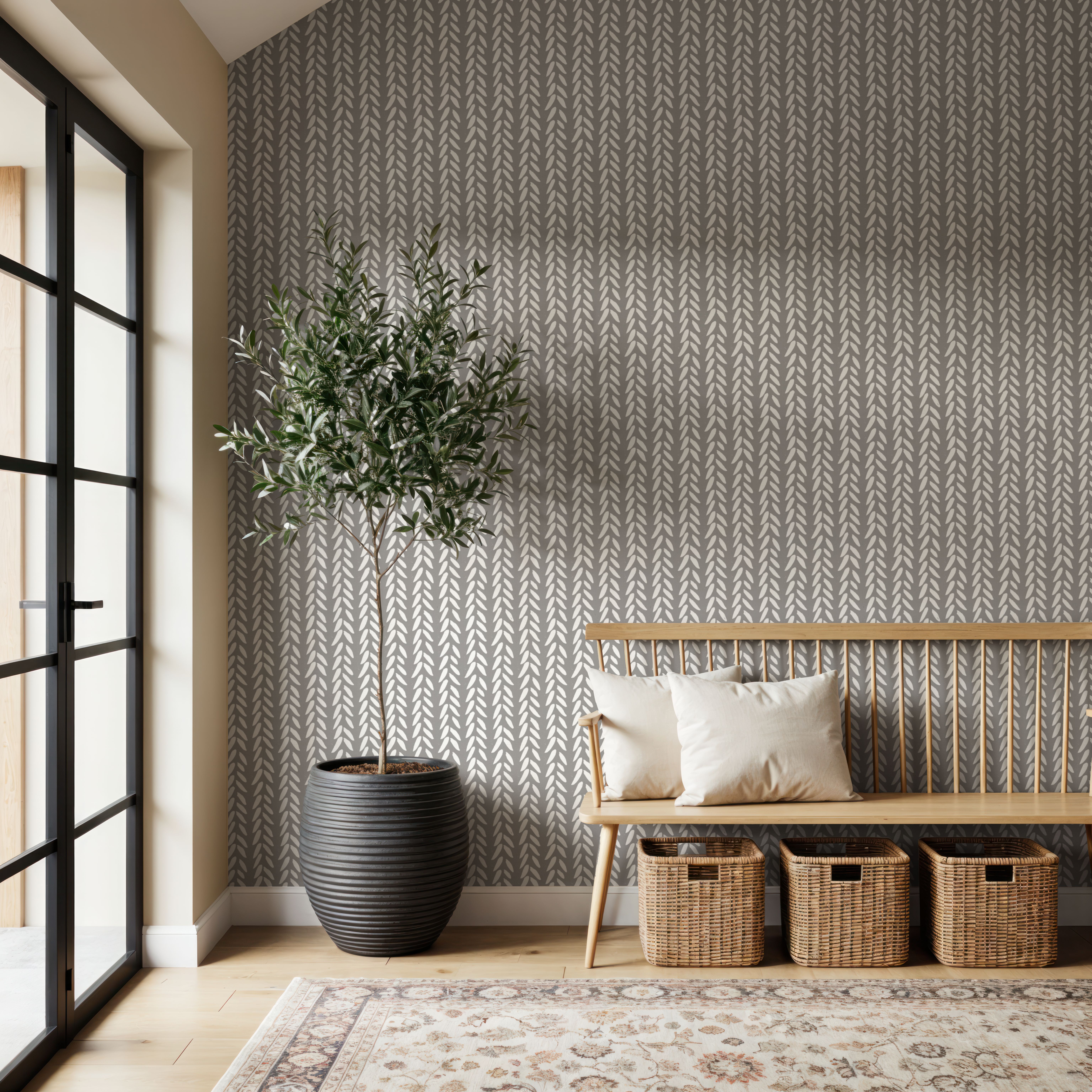 Falling Wheat Gray