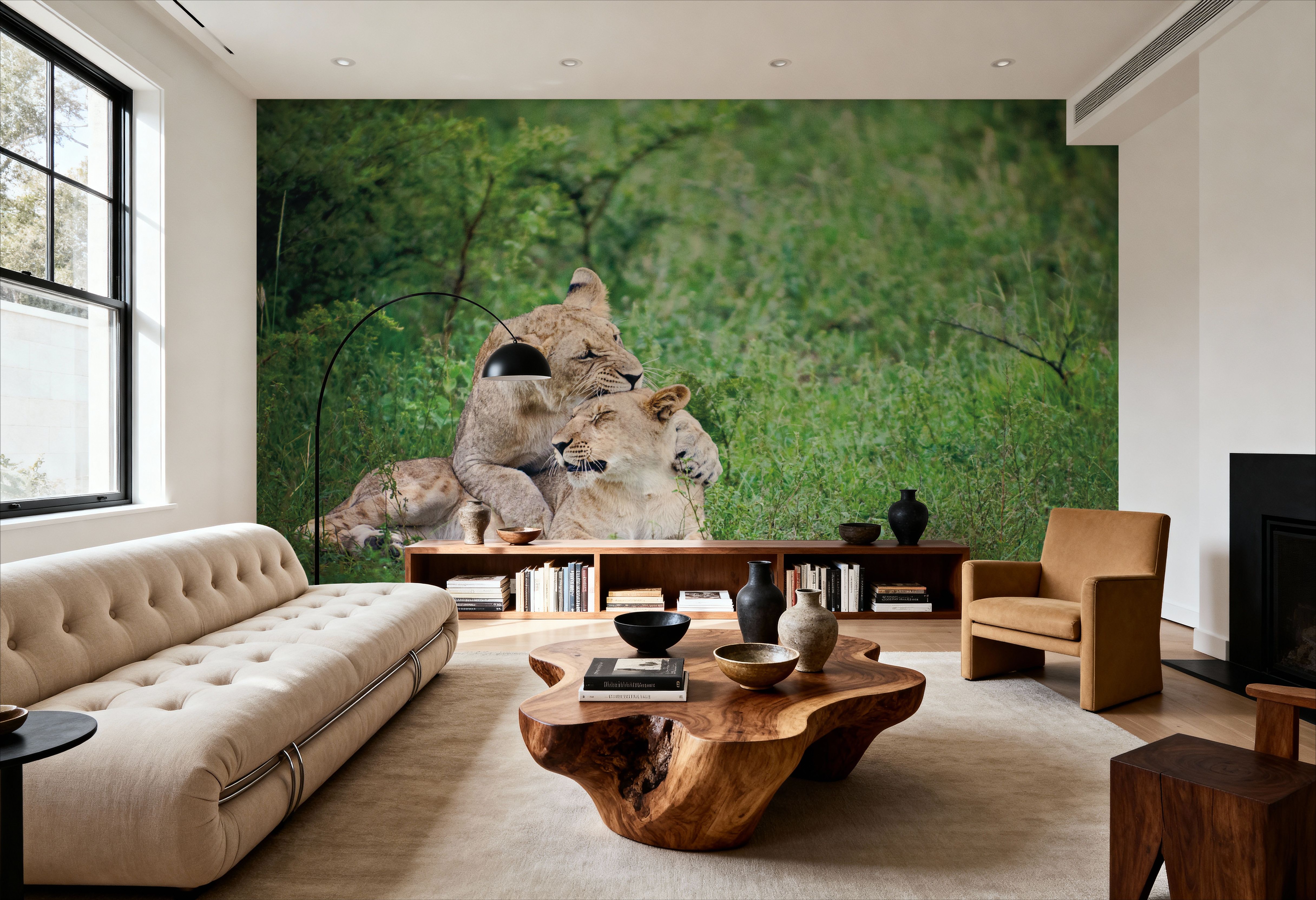 Playful Lions