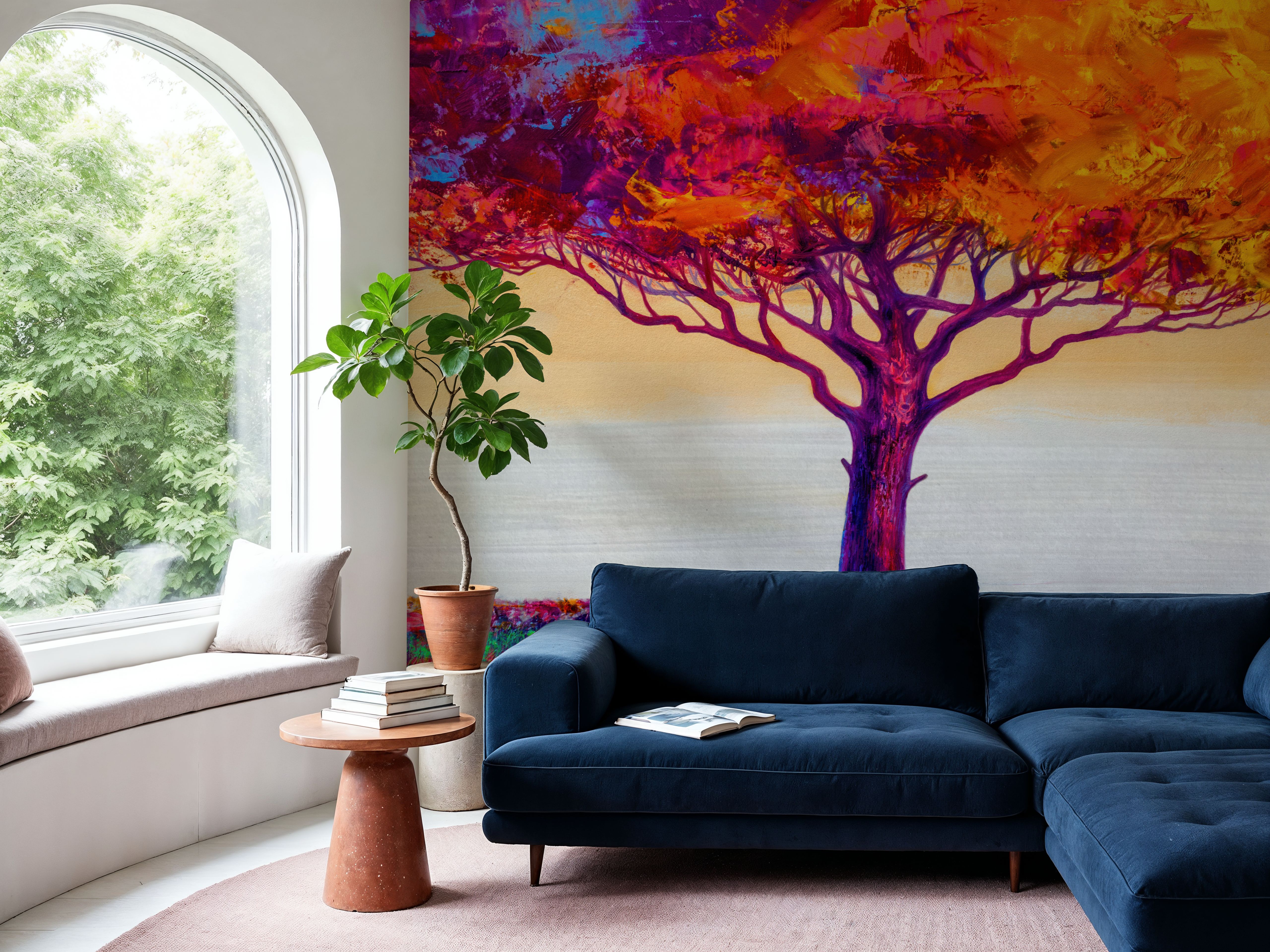 Violet Flame Tree