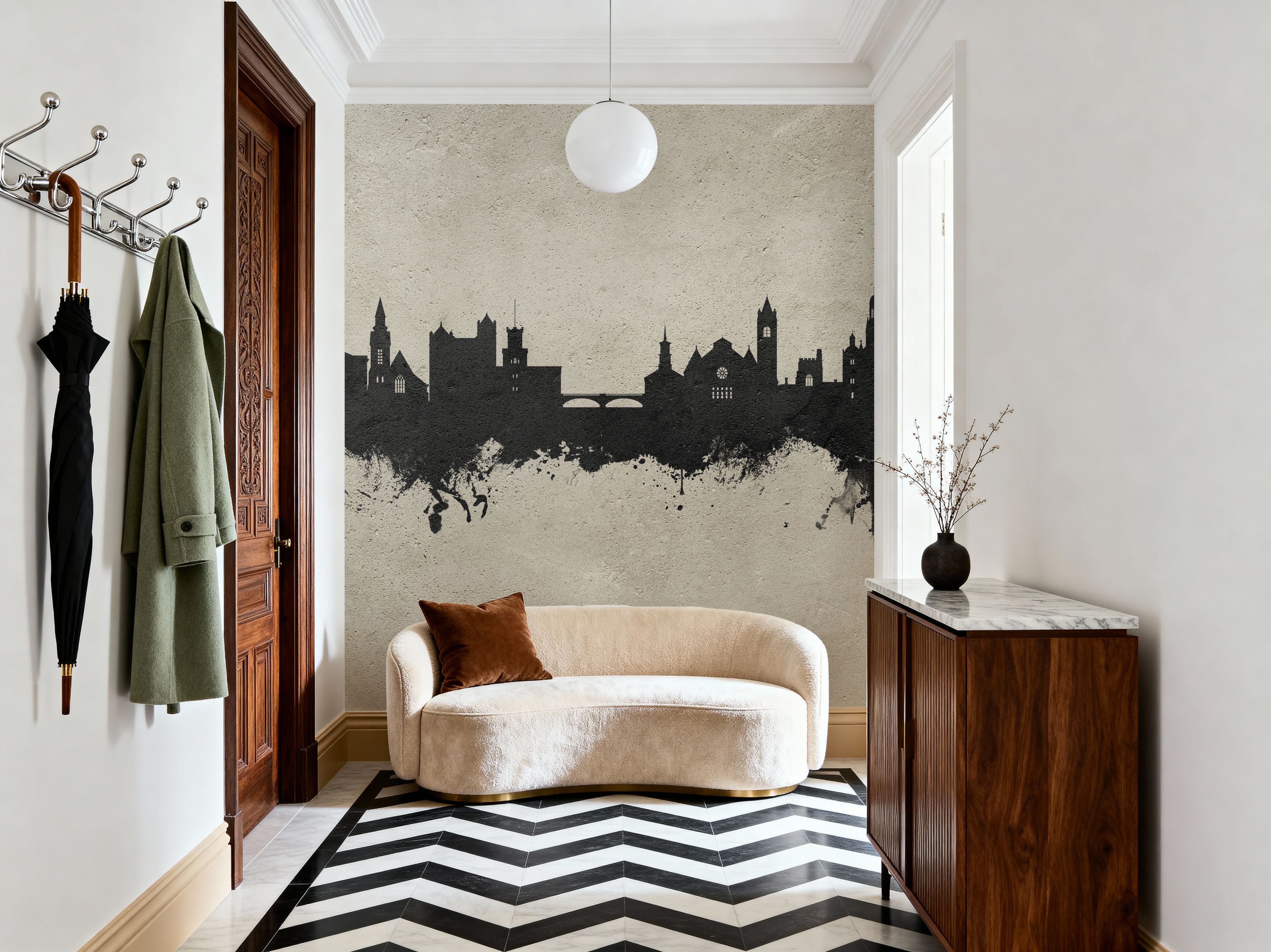 Nashua New Hampshire Skyline Concrete