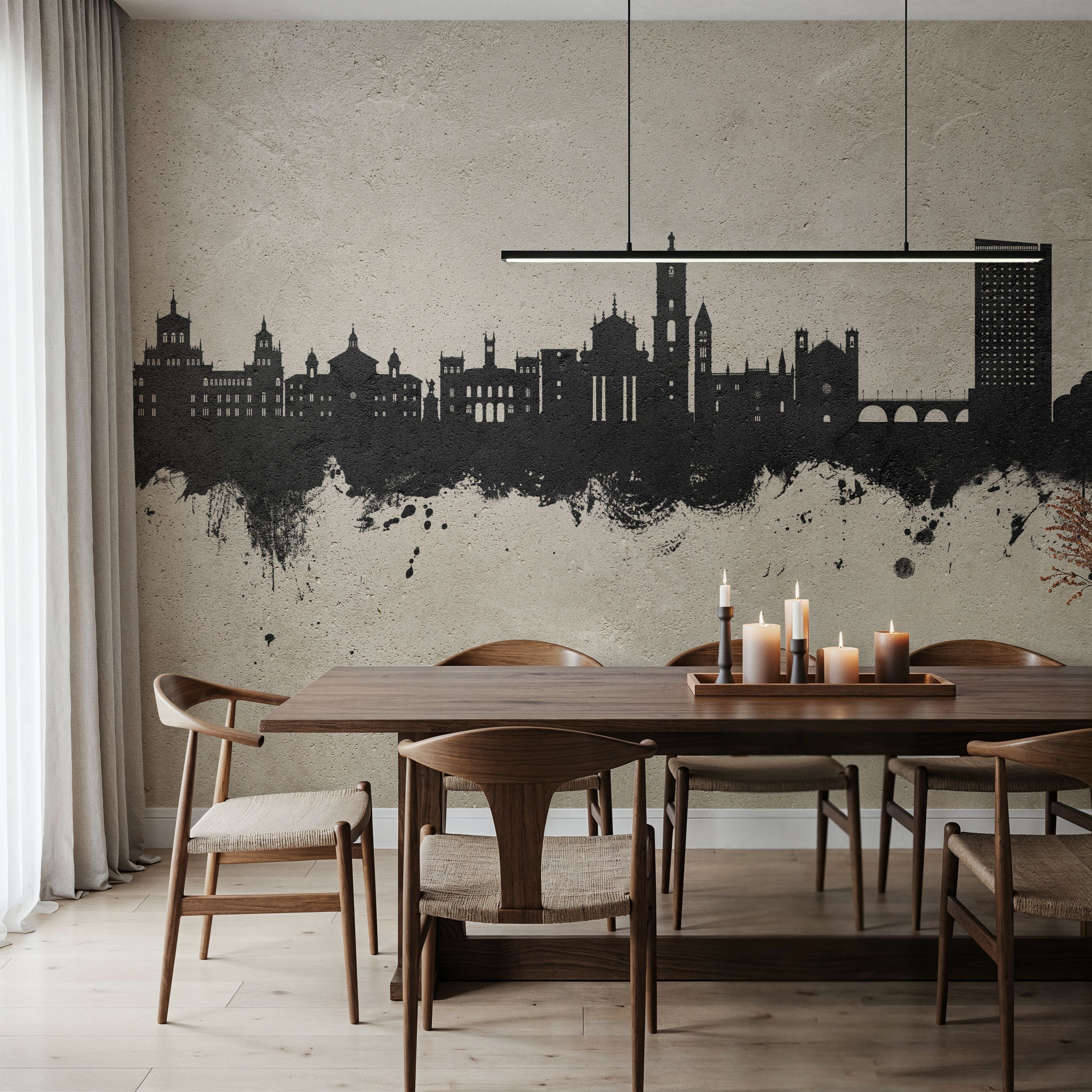 Valladolid Spain Skyline Concrete