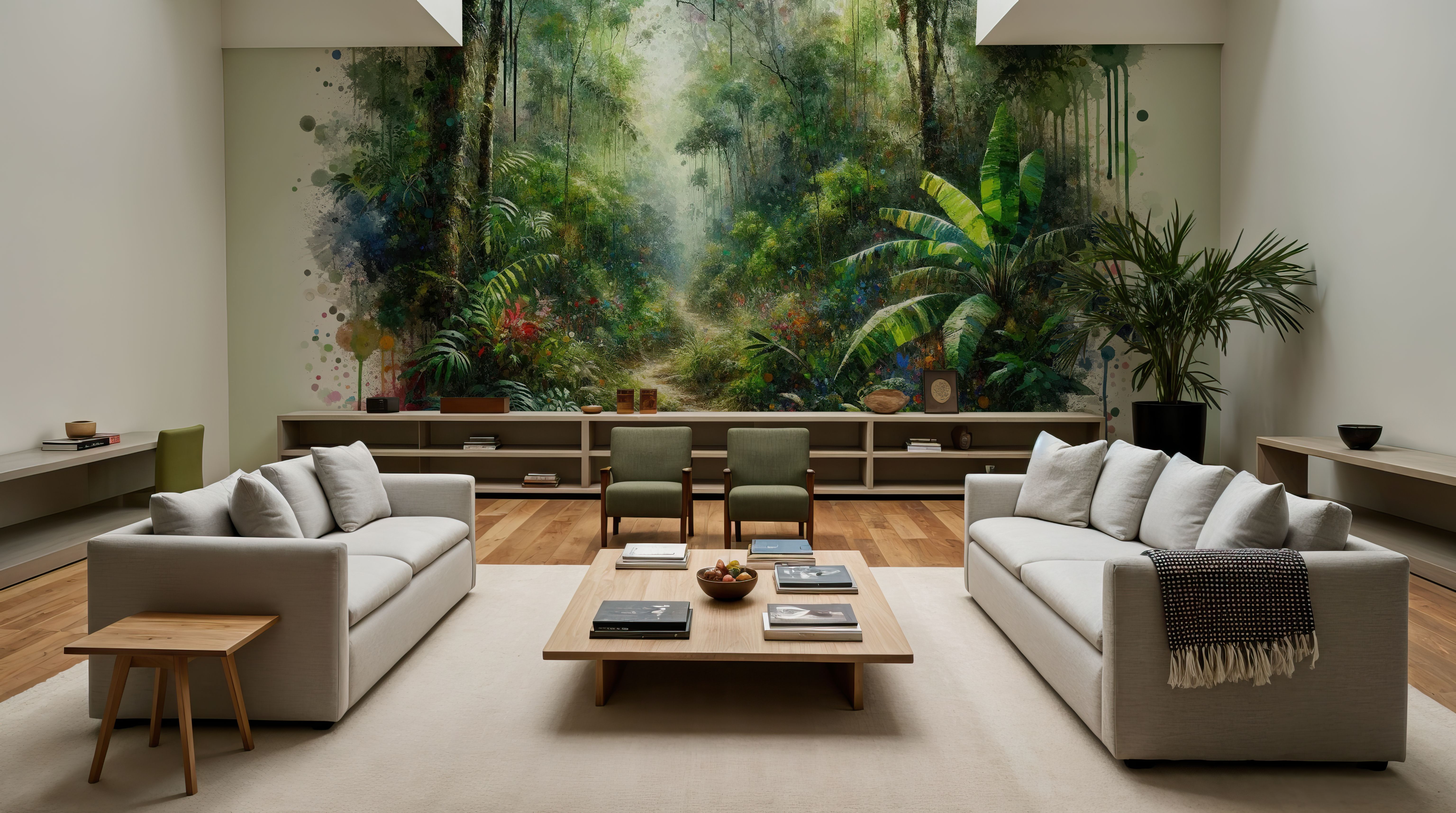 Underbrush Whispering Tales, Wallpaper