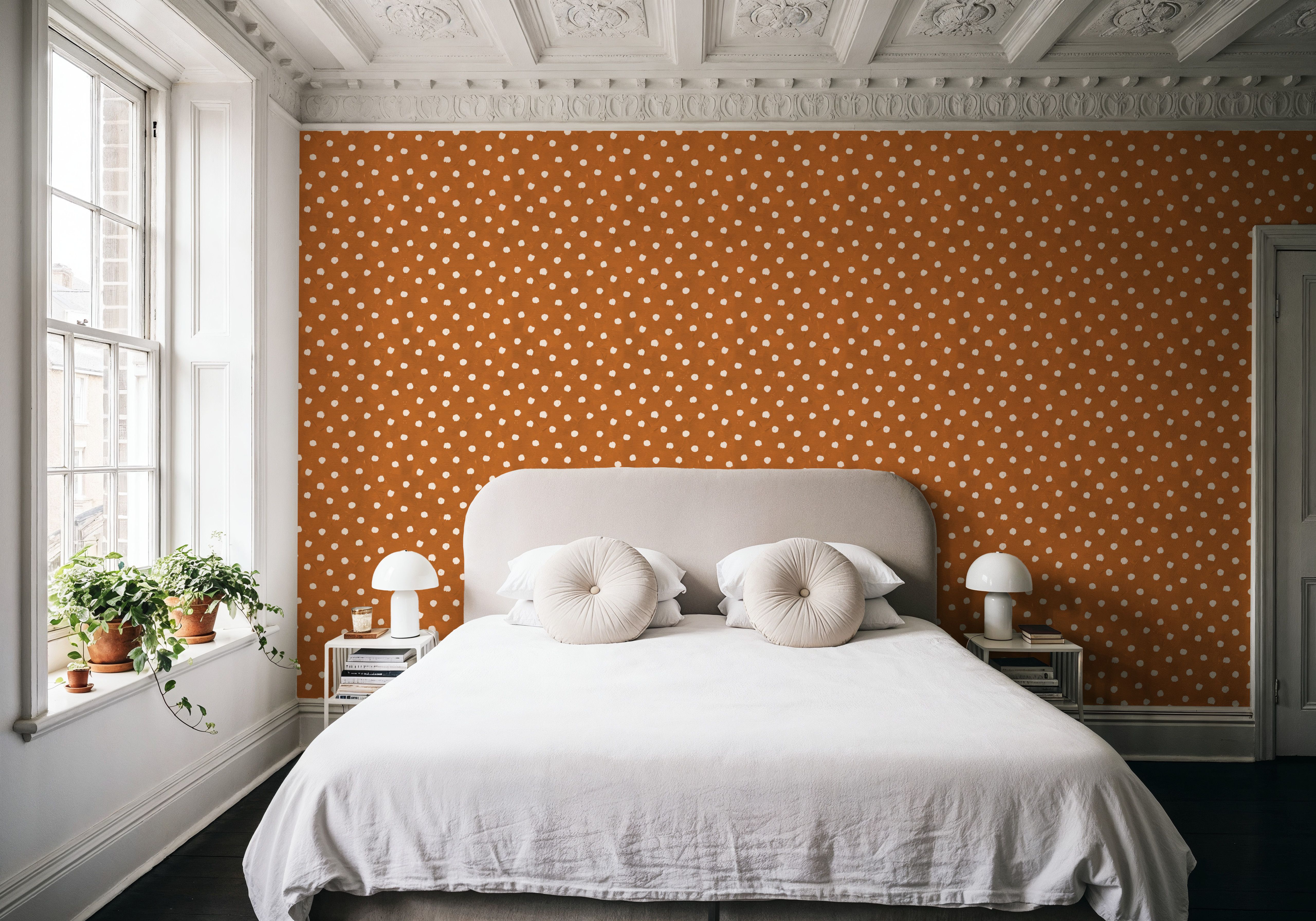Autumn Dots Light Brown