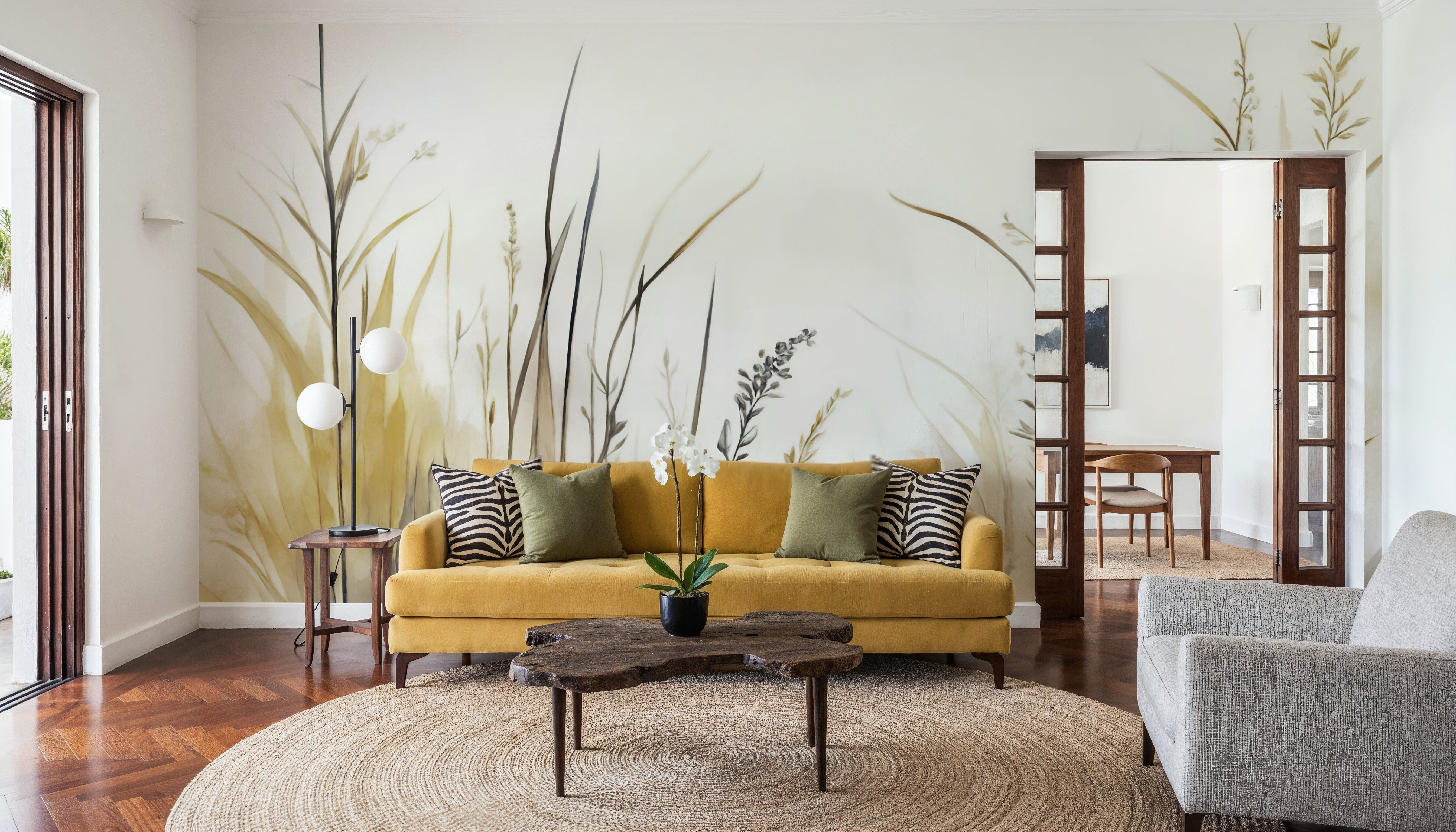 Harmony Yellow, Carte da parati