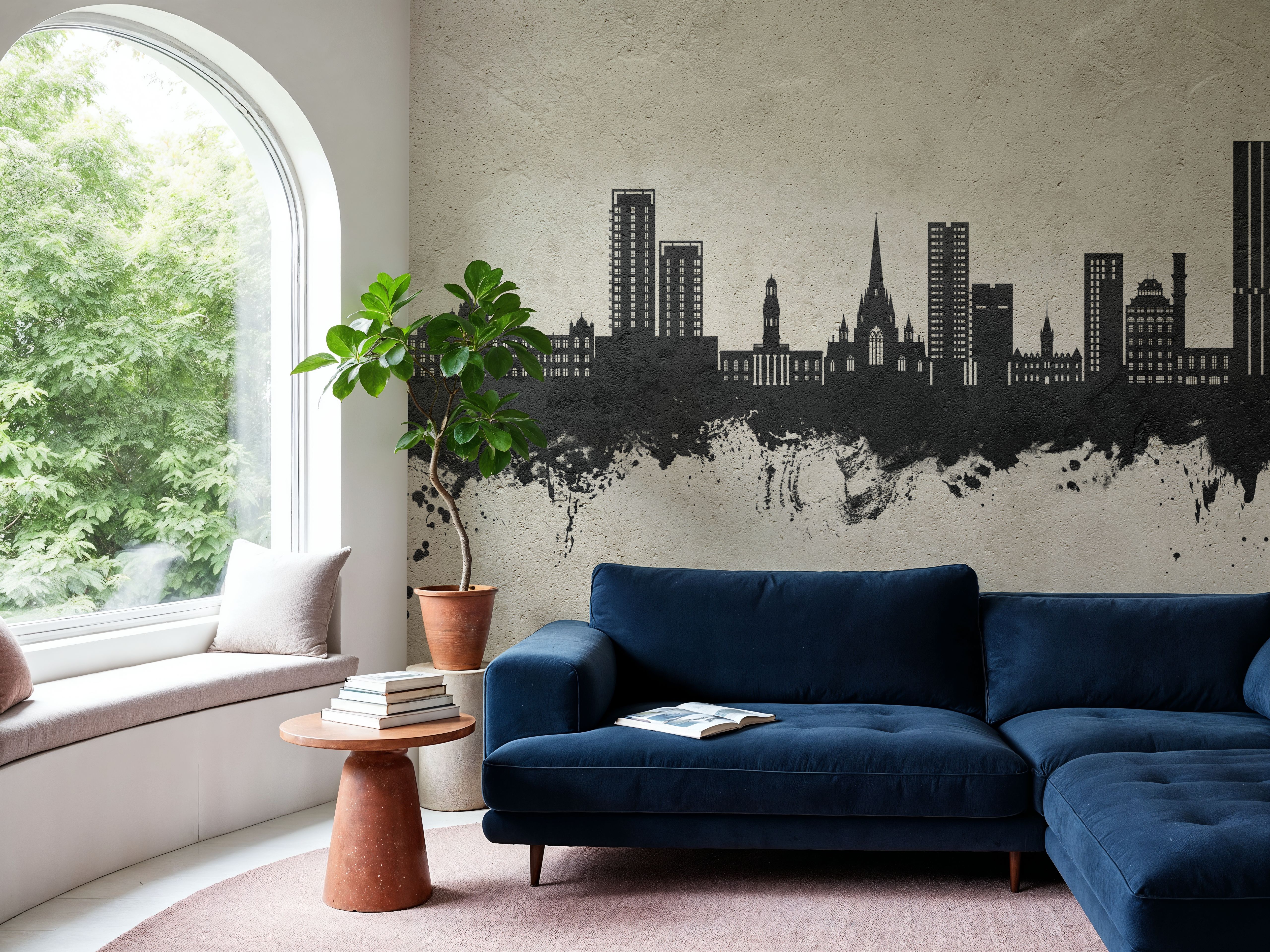 Salford England Skyline Concrete