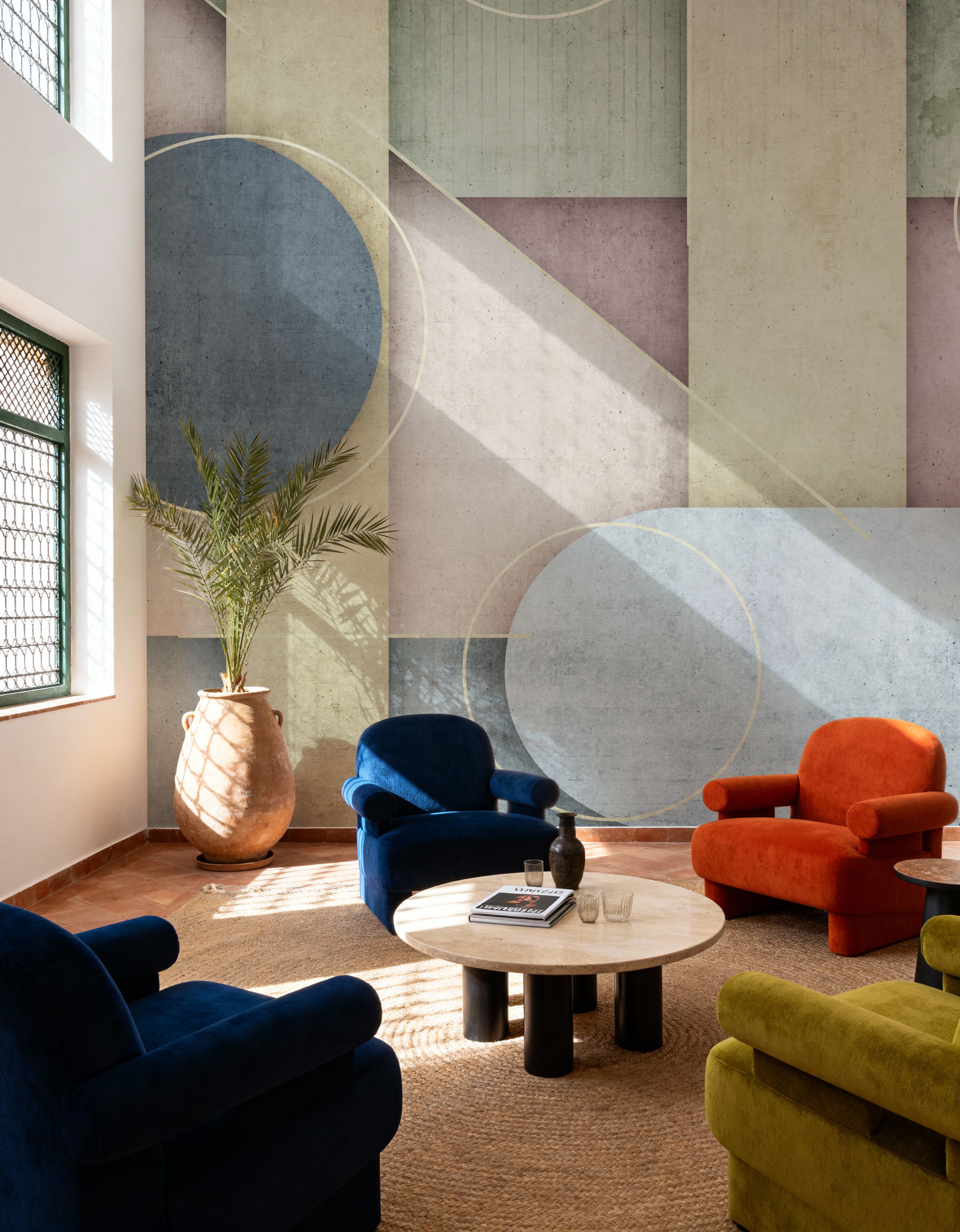 Bauhaus Concrete Wall