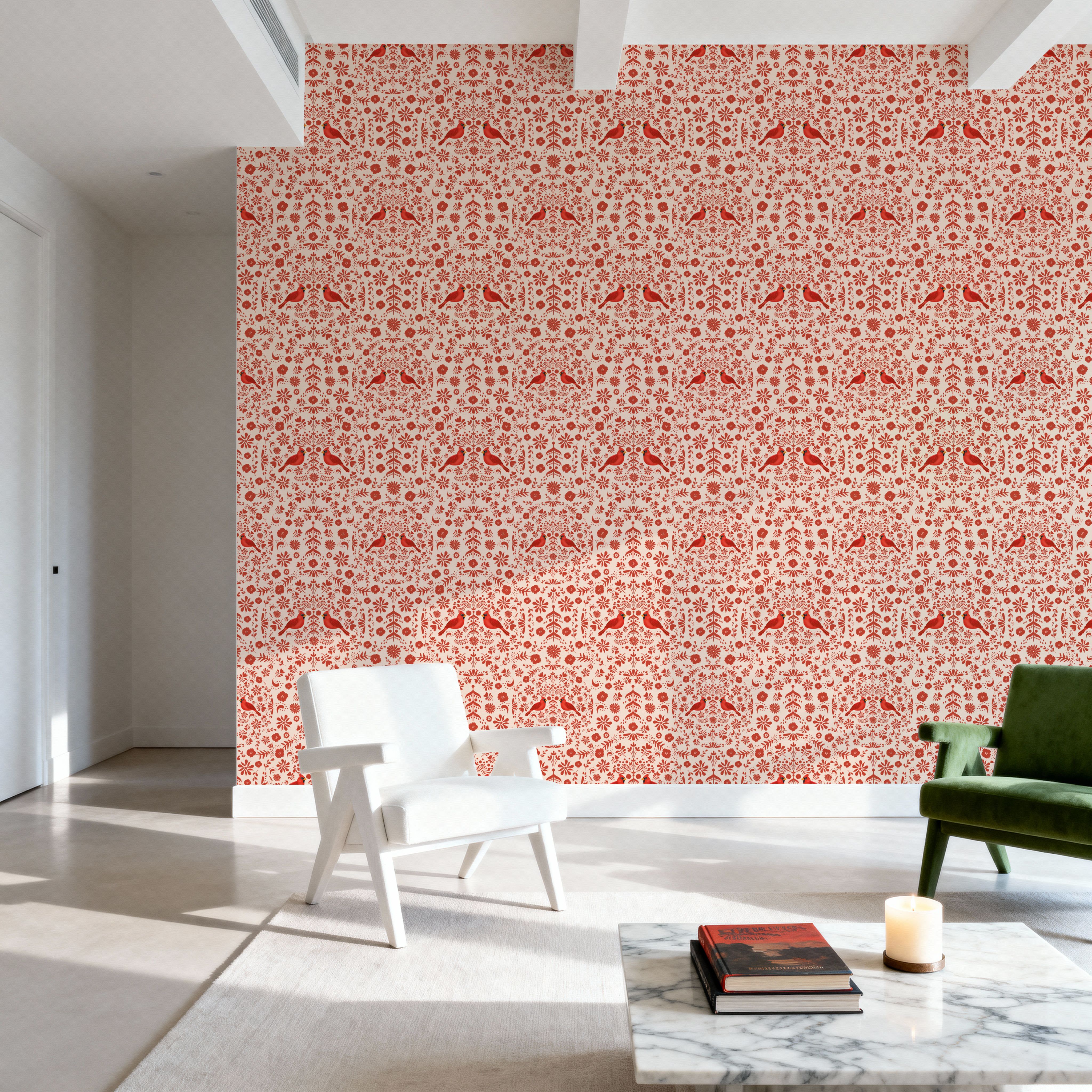 Cardinal Christmas, Red