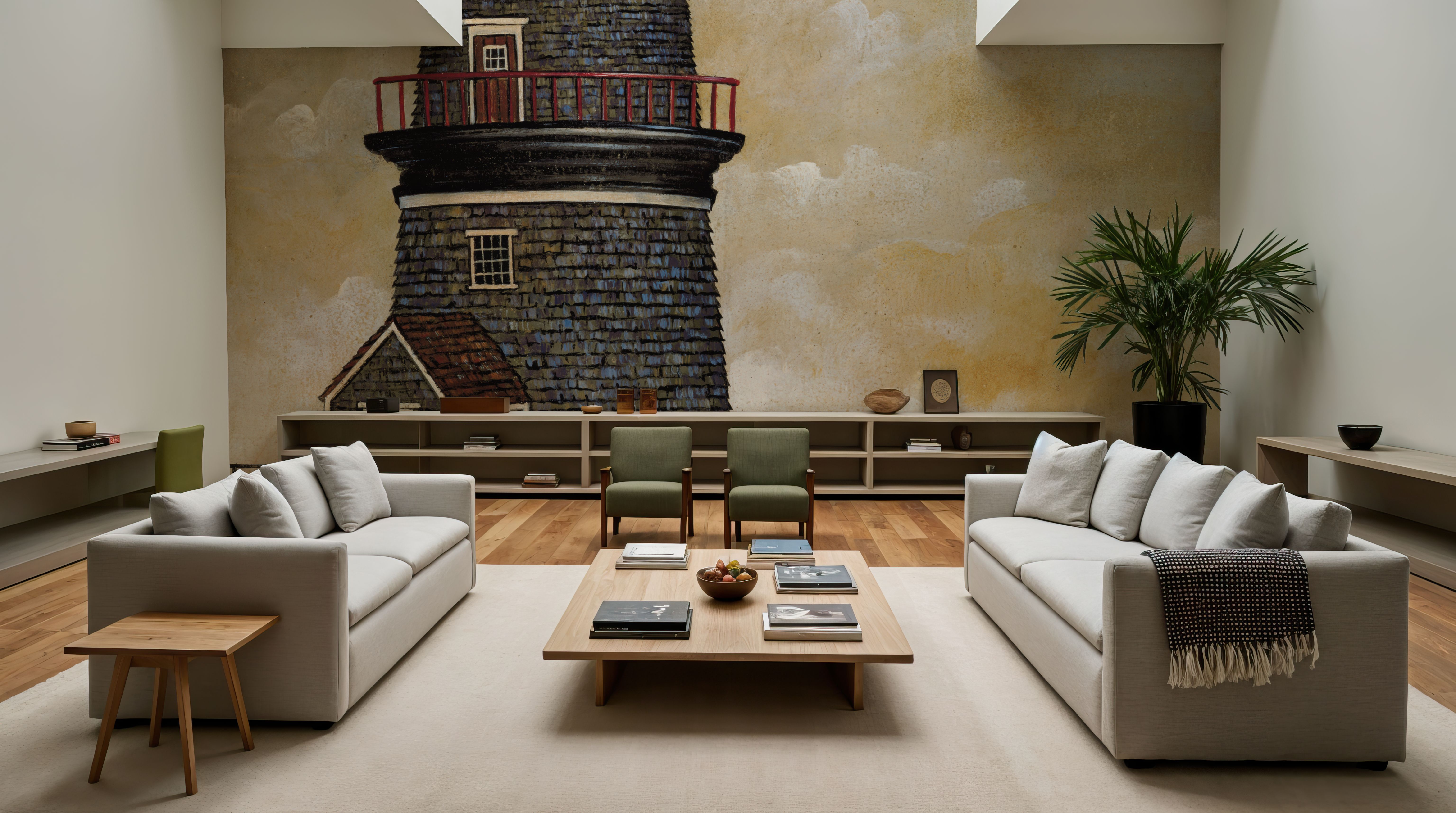 Buoy House, Wallpaper