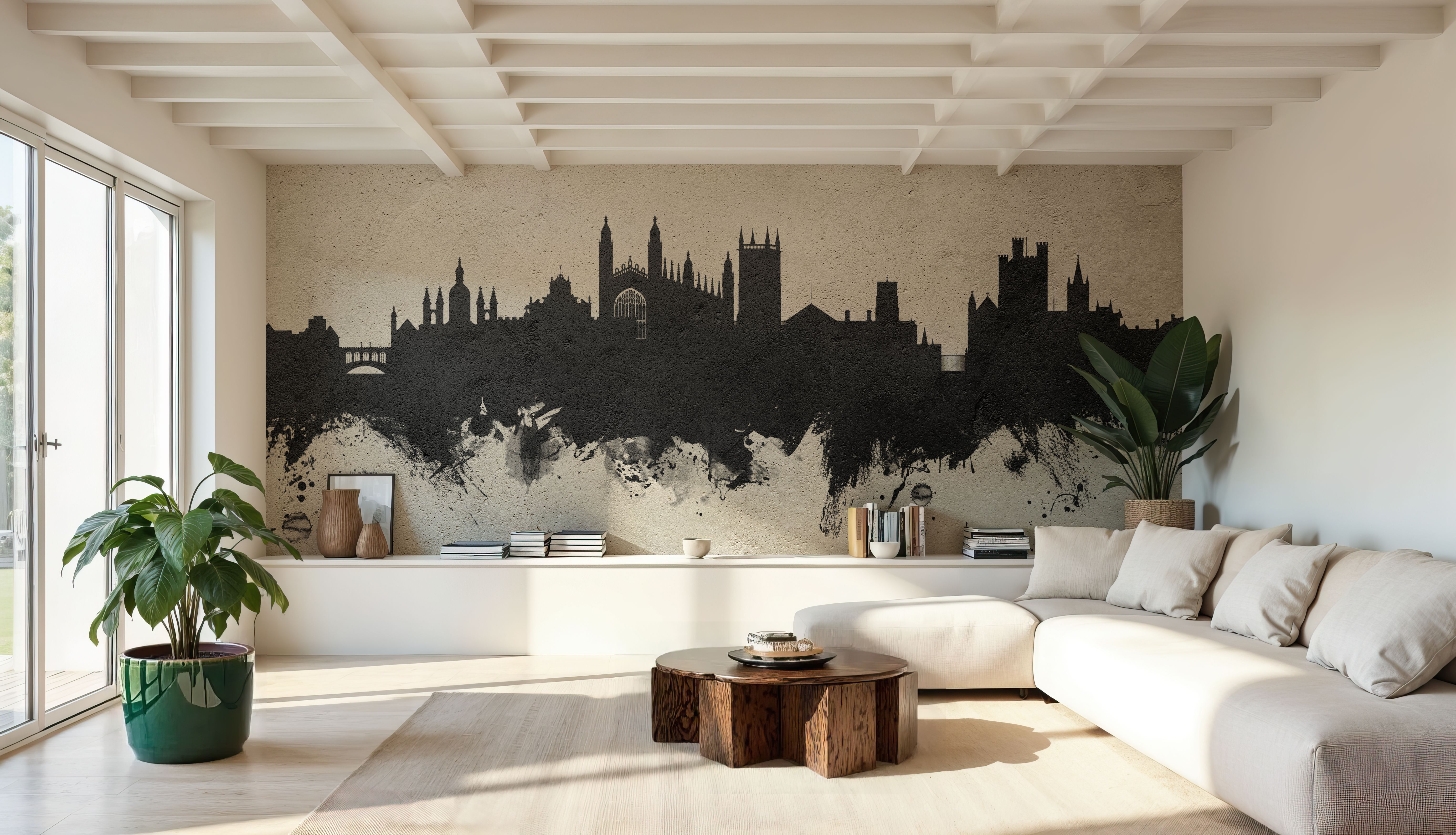 Cambridge England Skyline Concrete