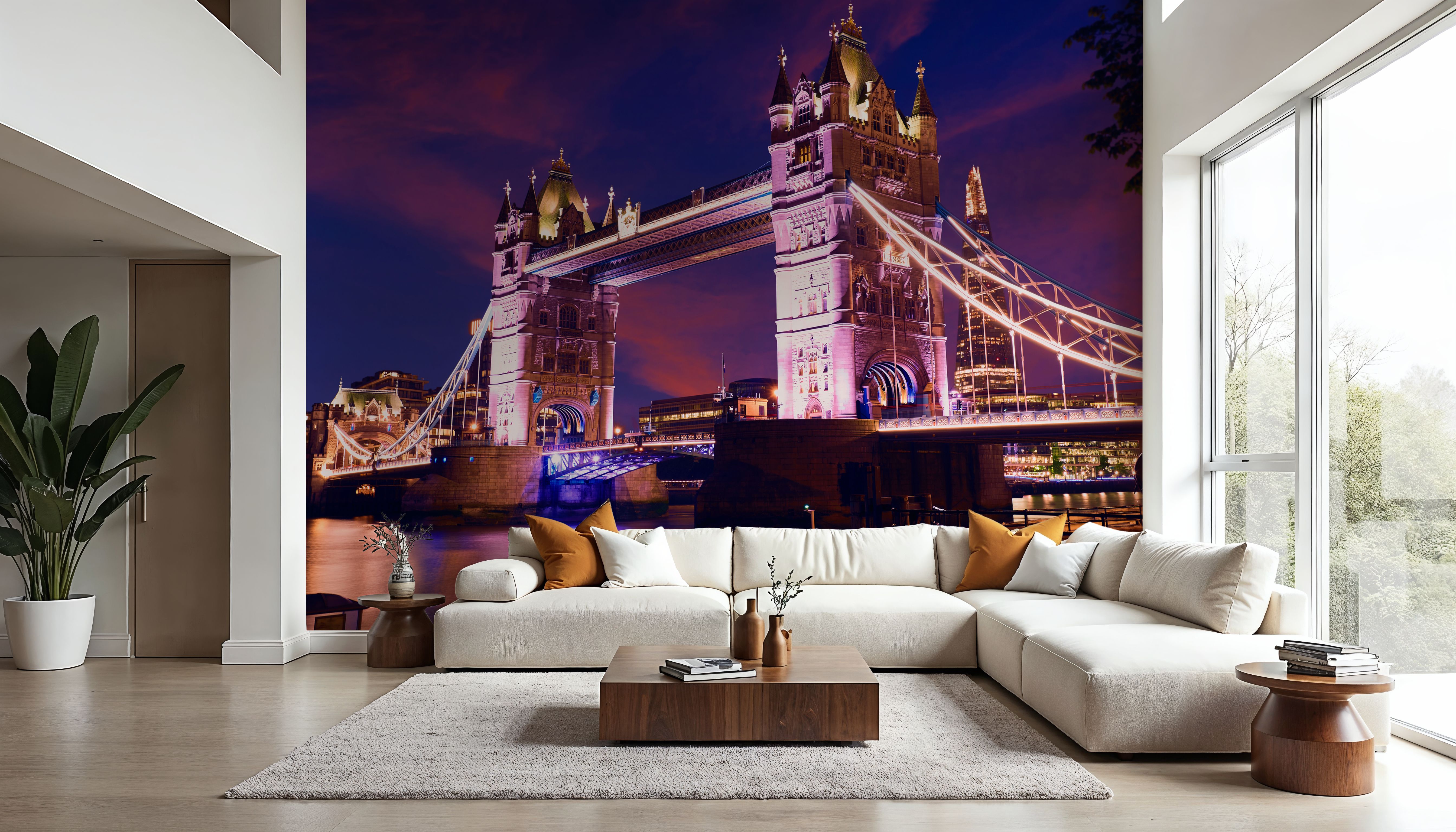 Purple Twilight Bridge