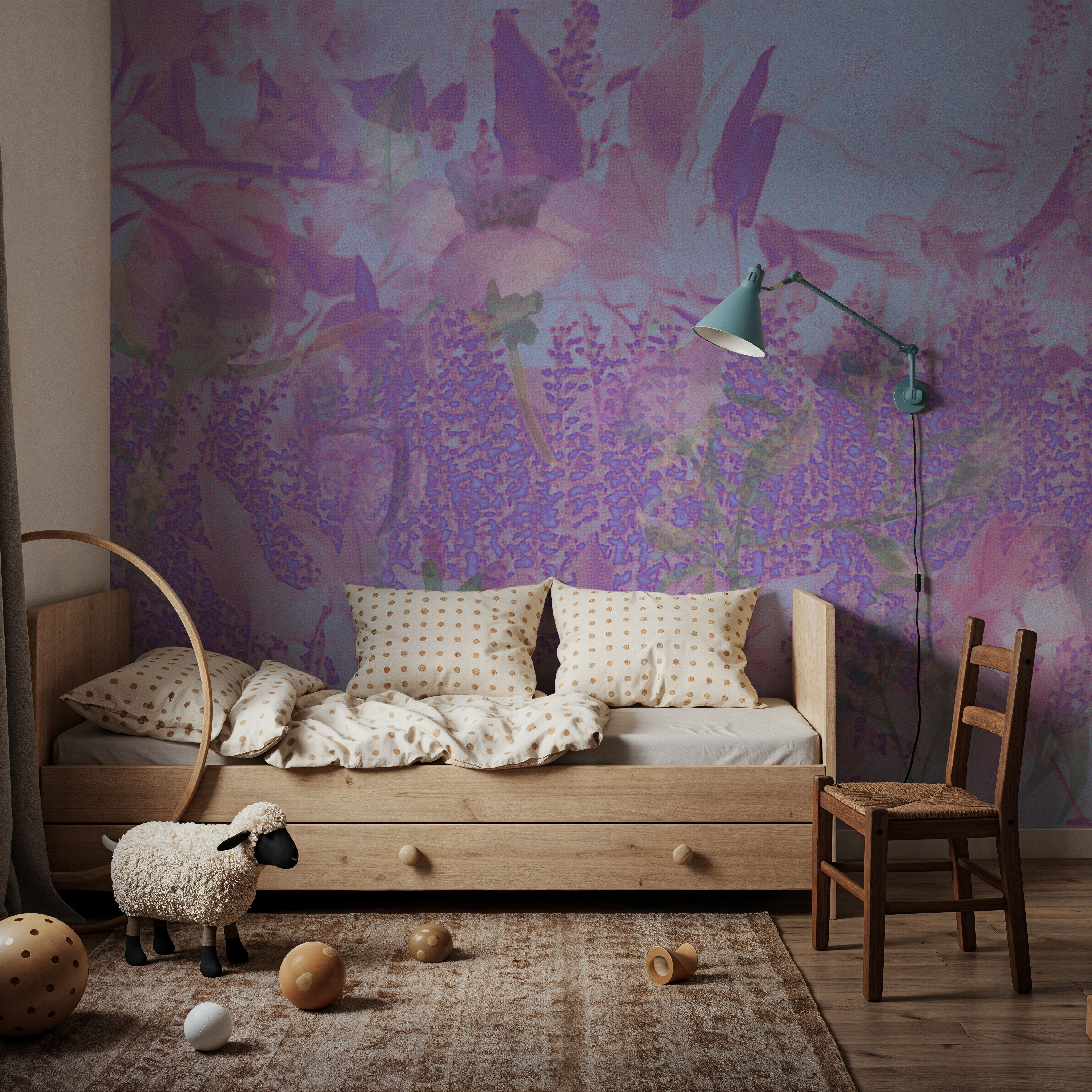 Dream Lupine, Washed Periwinkle