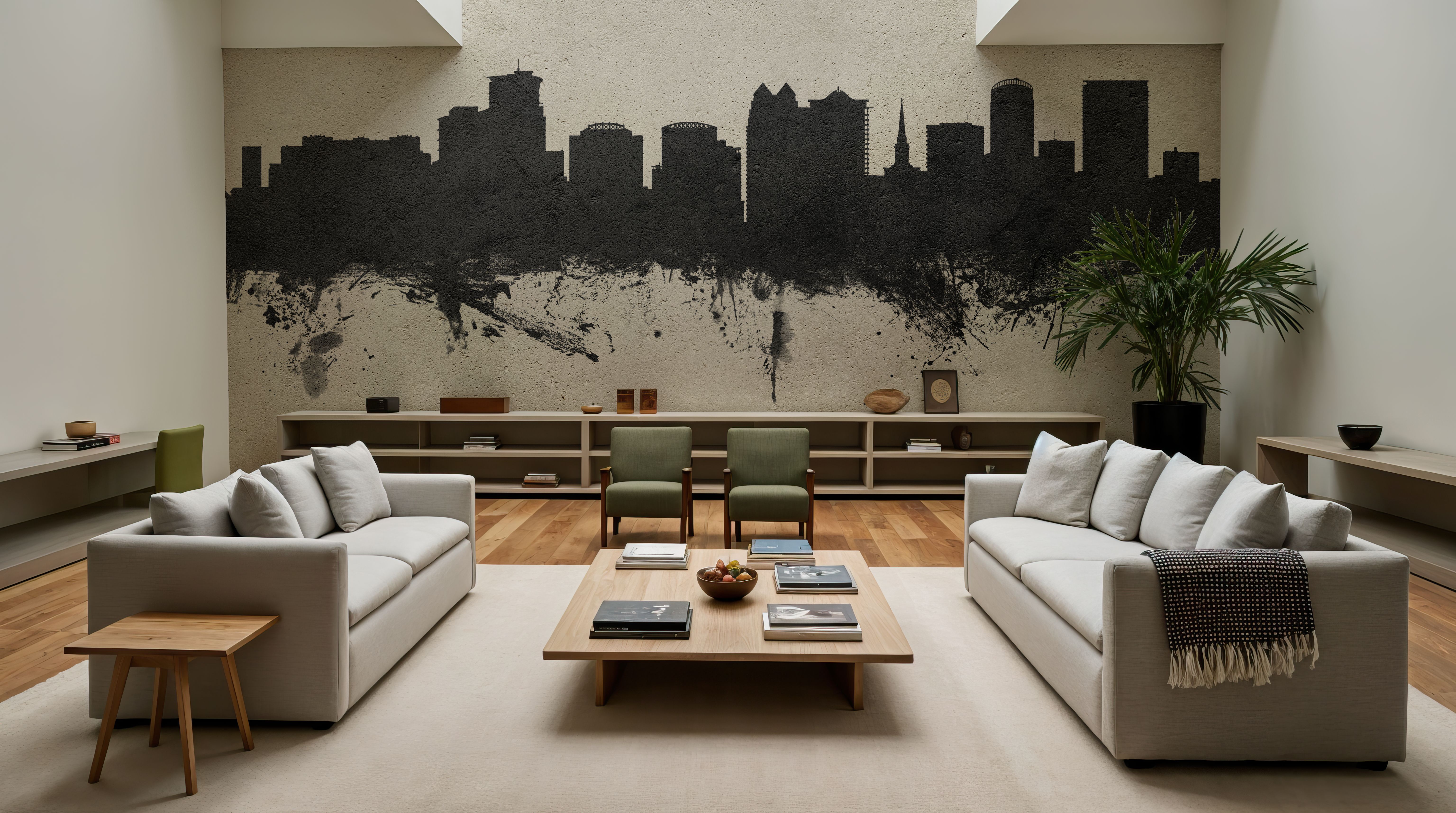 Orlando Florida Skyline Concrete