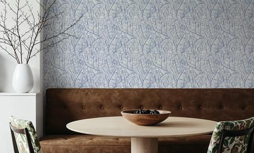 Banana Leaf Camo, Indigo