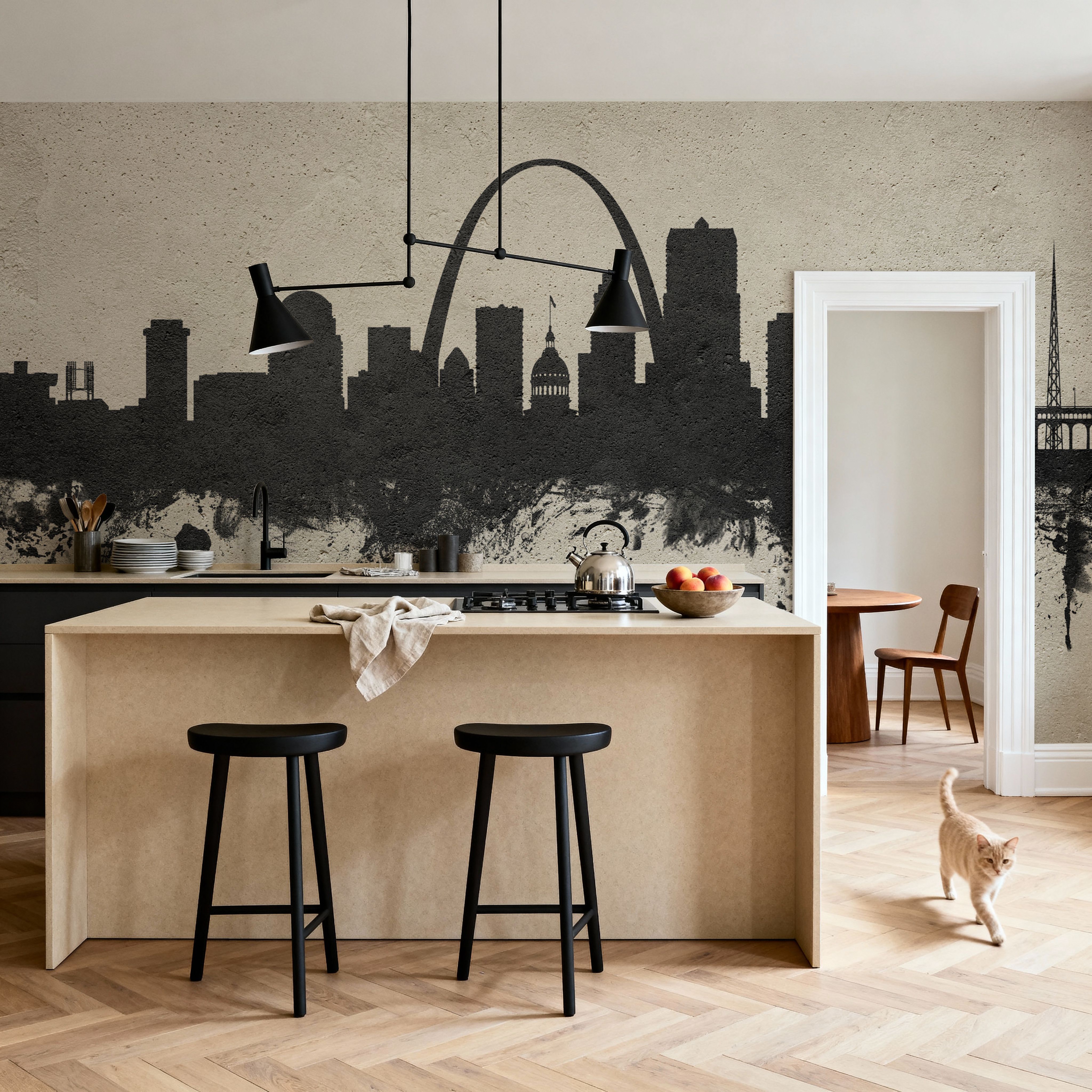 St Louis Missouri Skyline Concrete