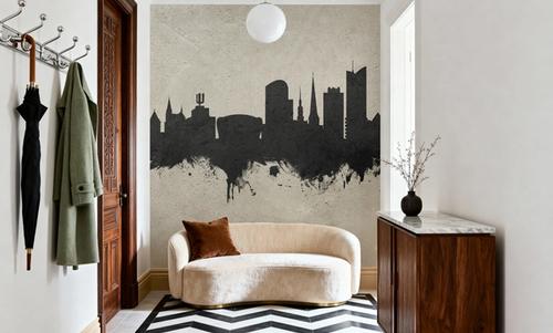 Dortmund Germany Skyline Concrete