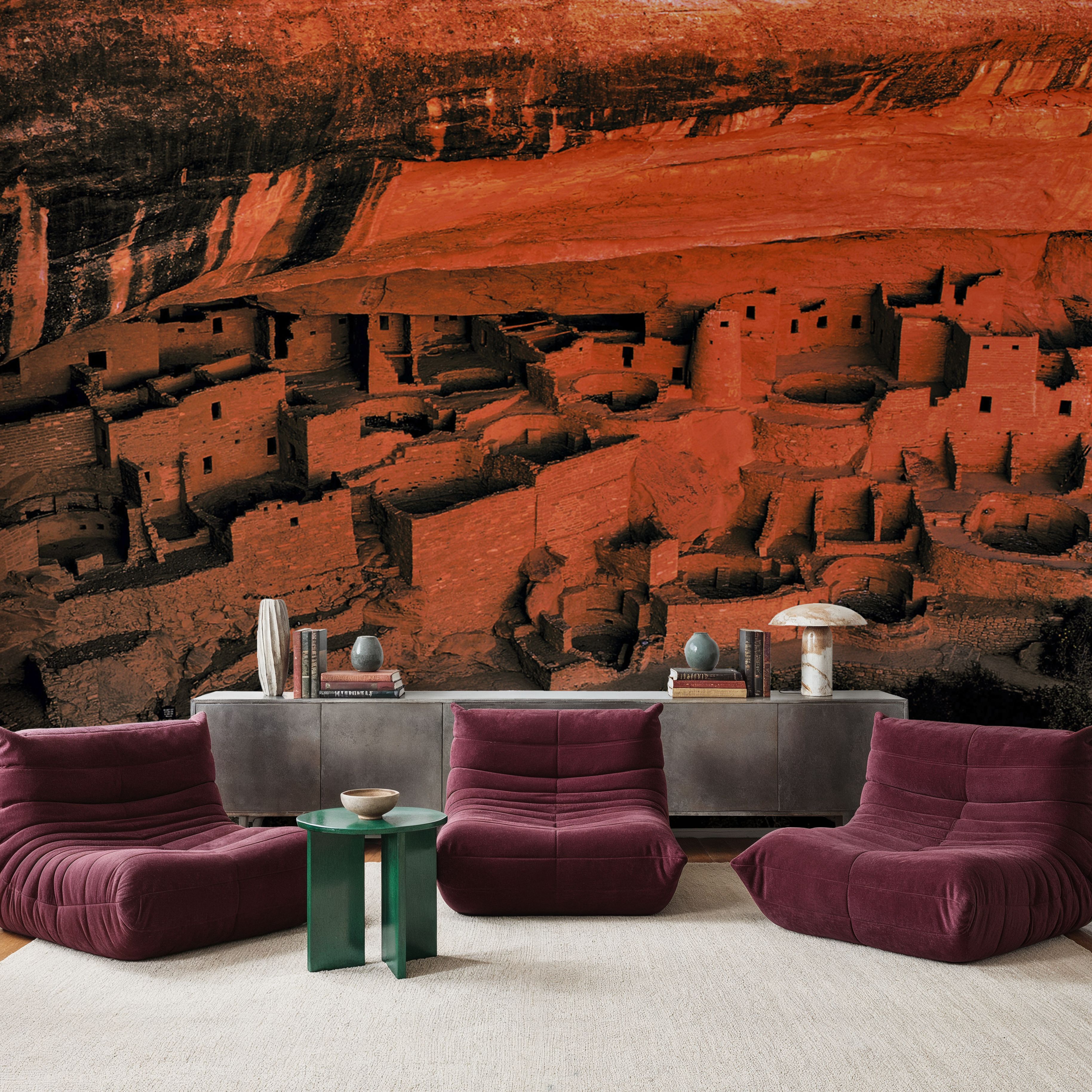 Ancient Mesa Dwelling Red