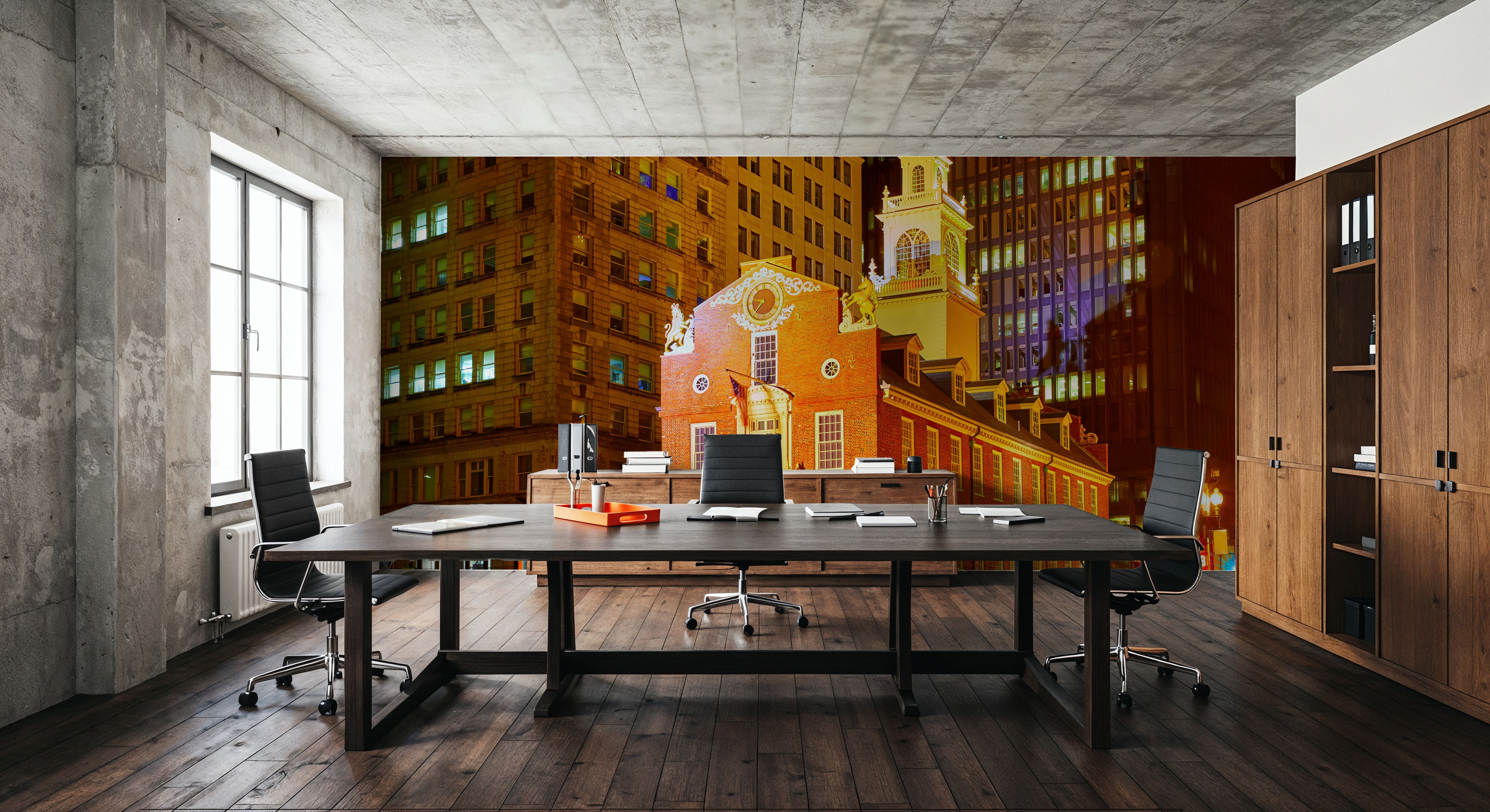 Boston Old State House at Night