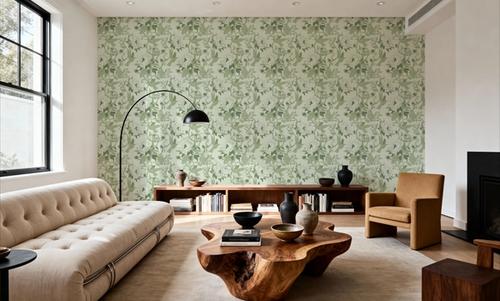 Peony Toile, Fresh Green