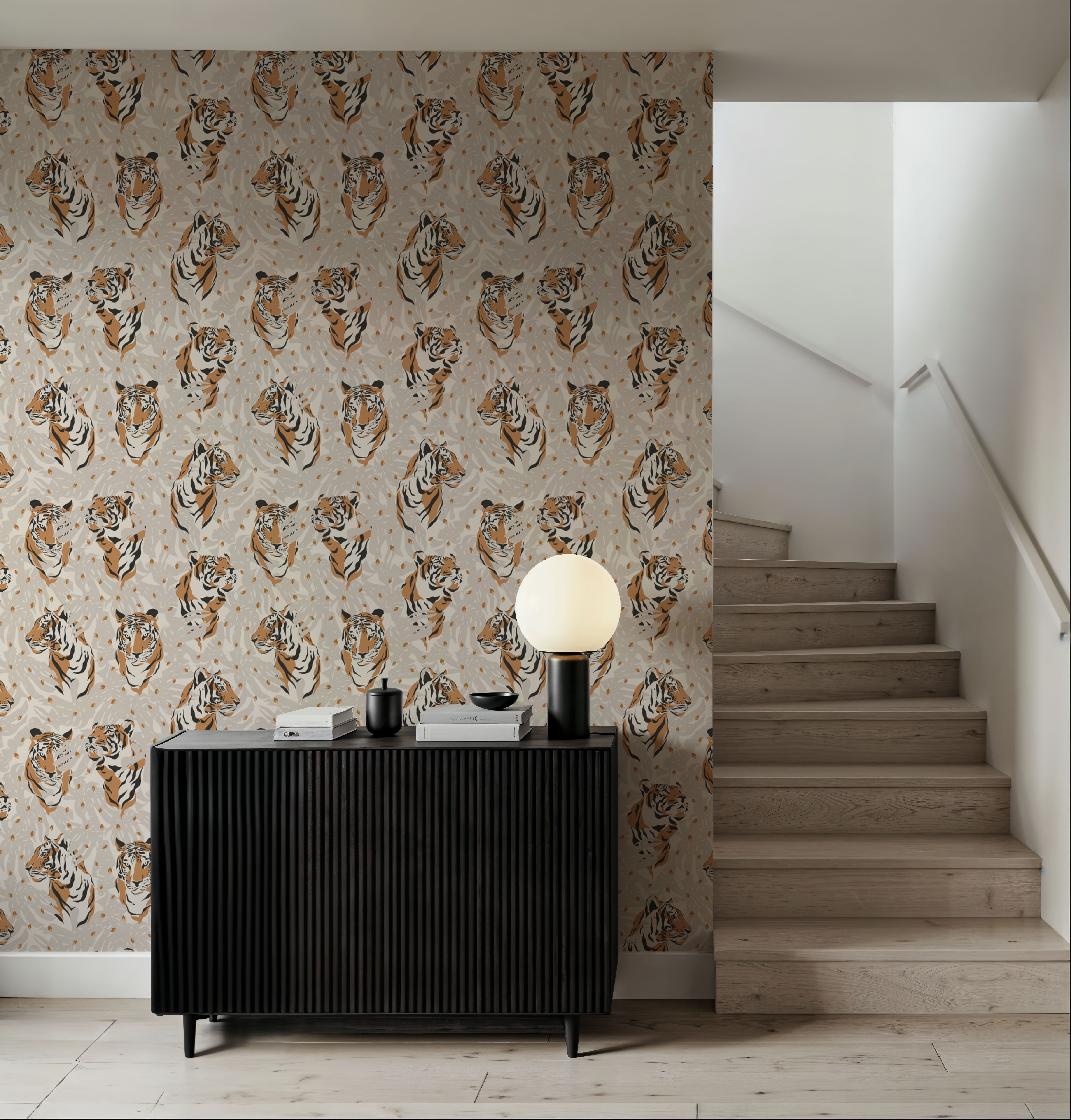 Tiger Of Kanha, Papier peint