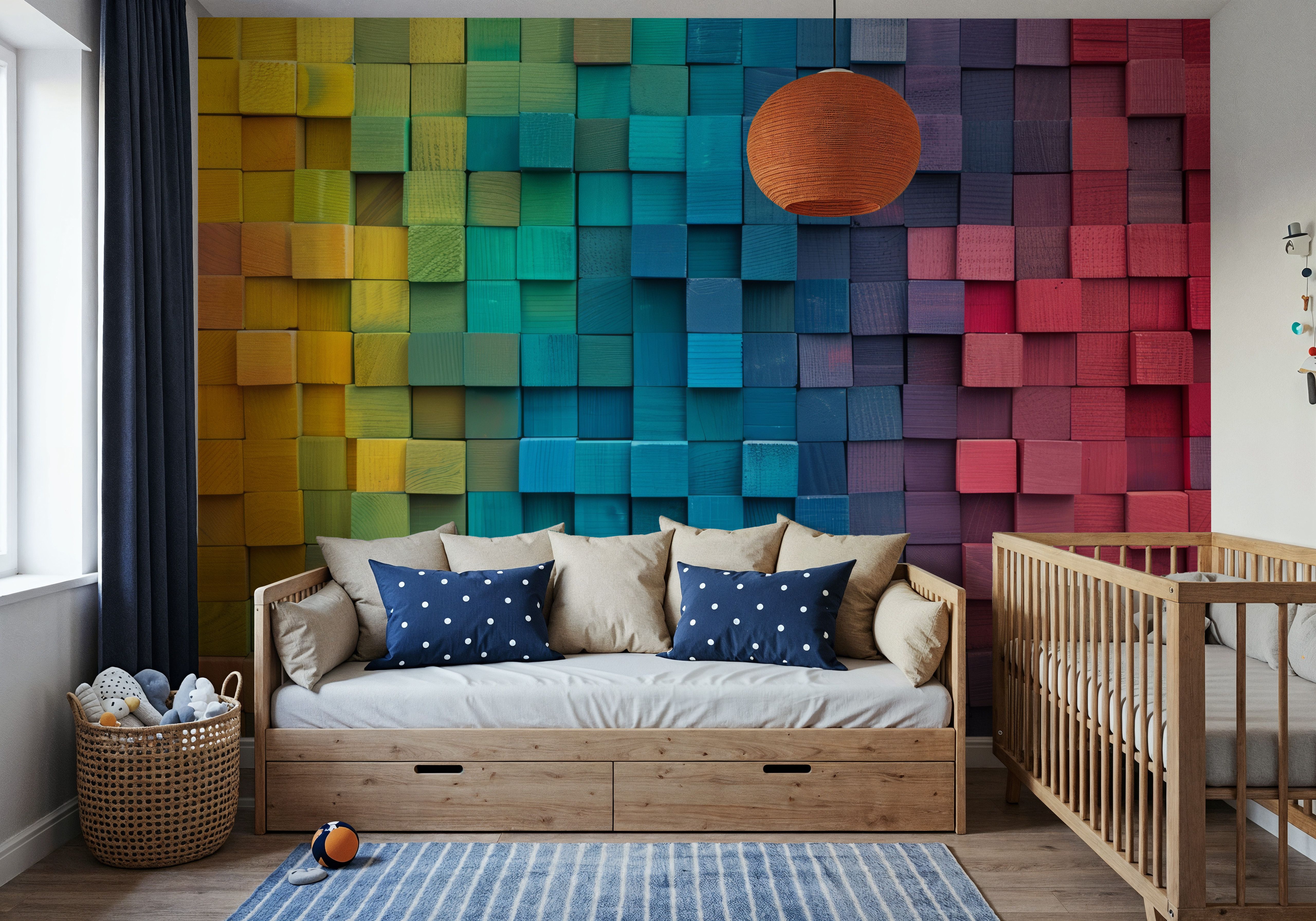 Vibrant Rainbow Stack