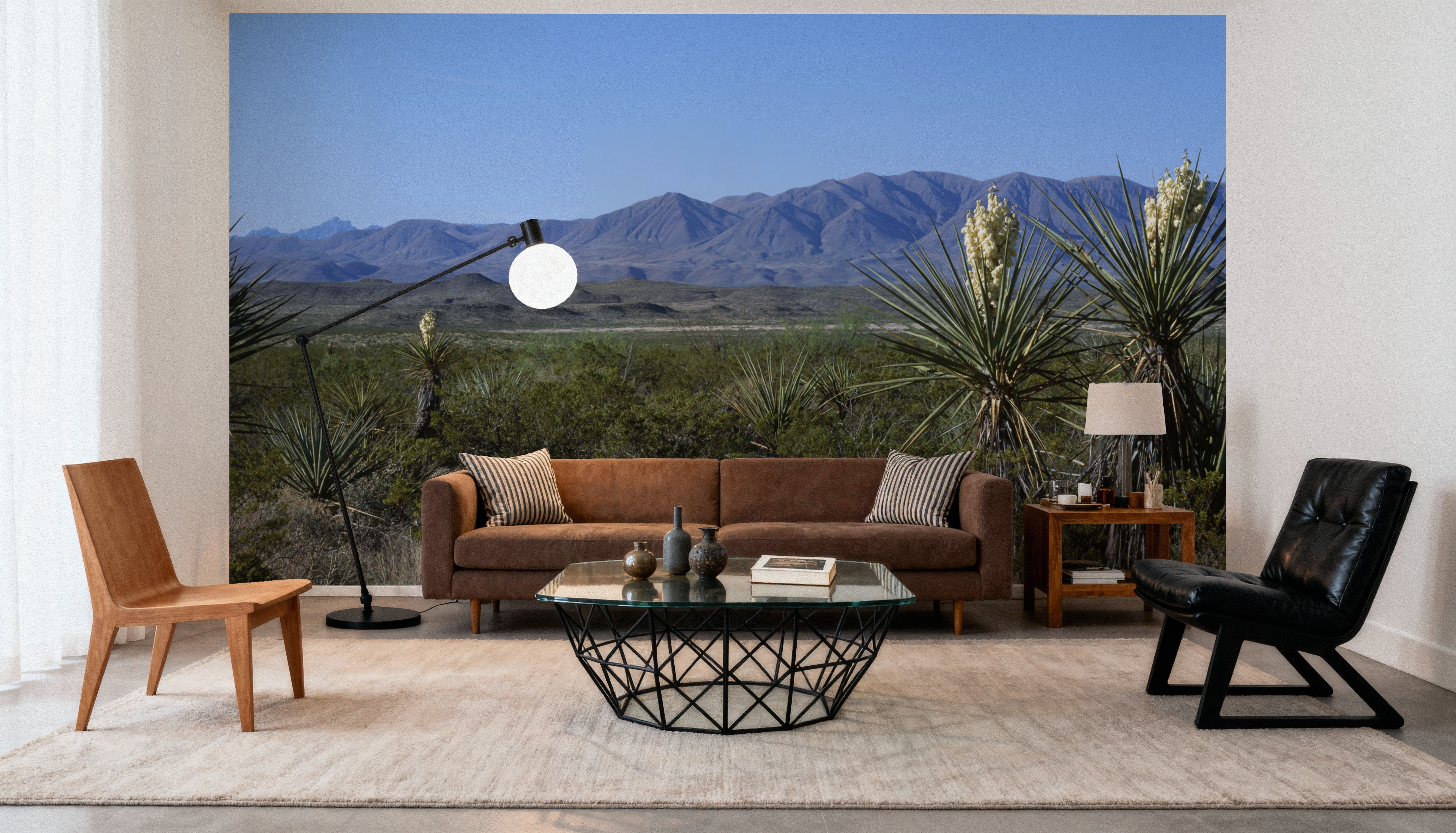 Desert Yucca Vista, Wallpaper