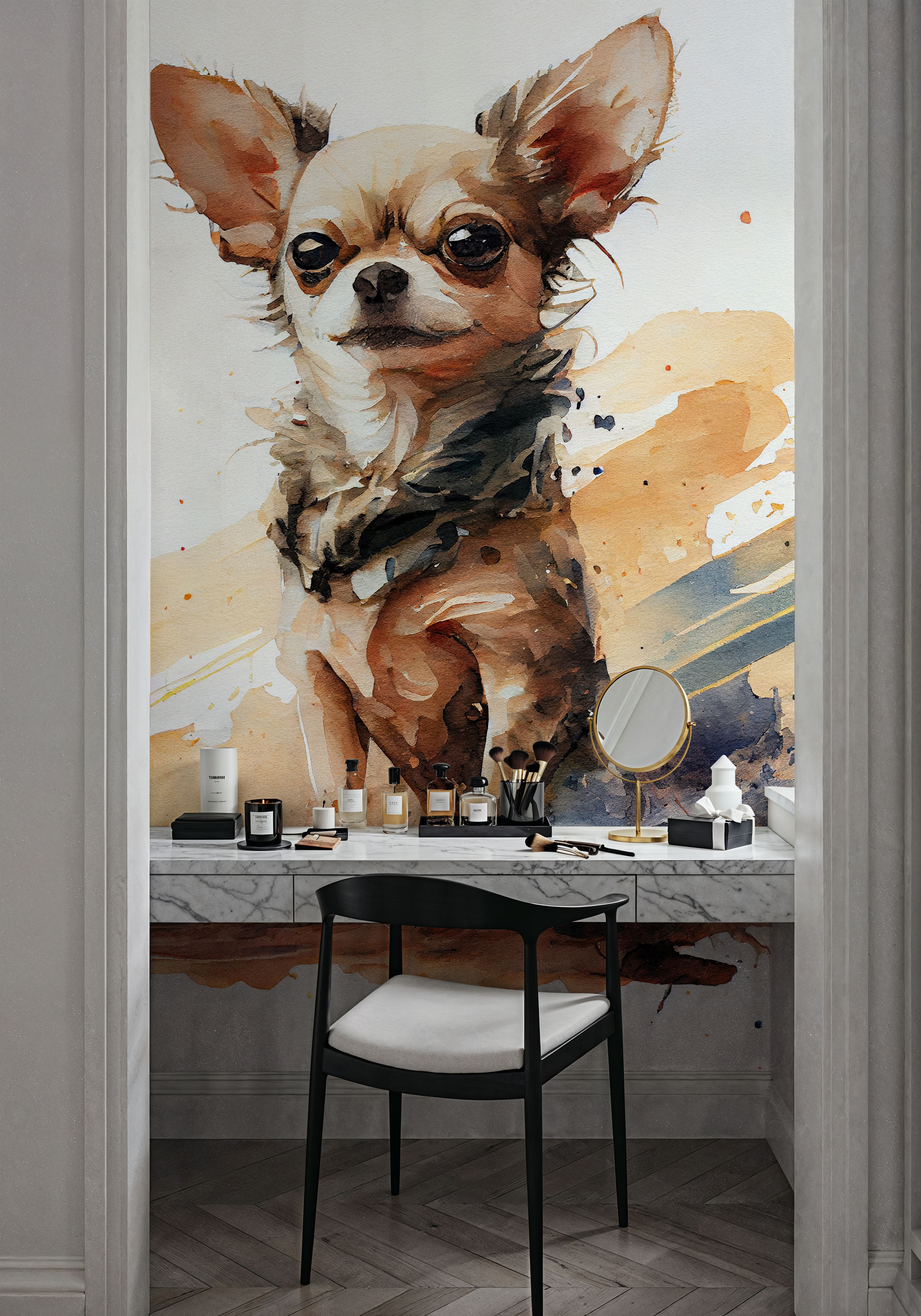 Watercolor Chihuahua