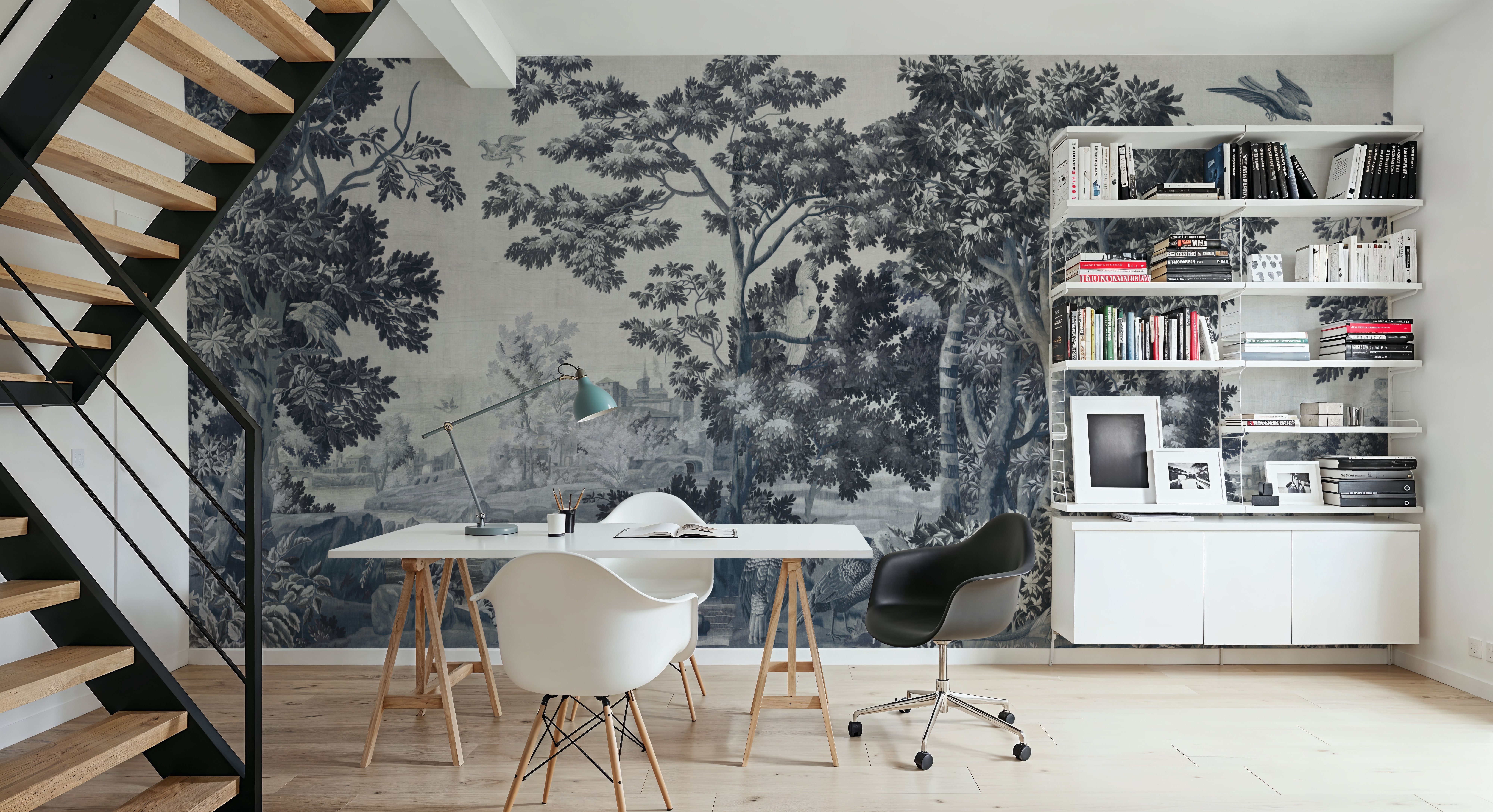 Enchanted Grove Tapestry, Blues