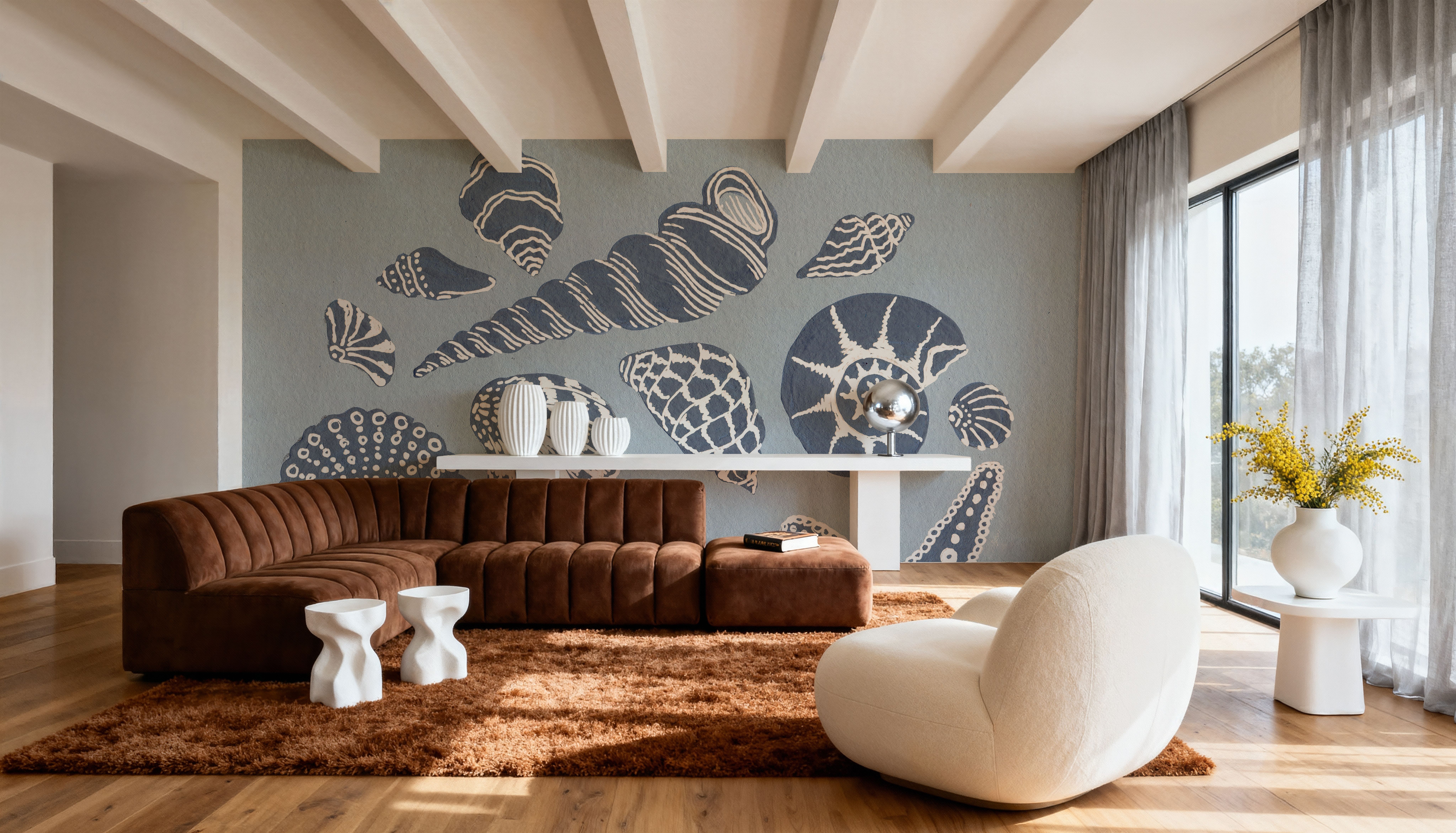 Coastal Shells I, Papier peint