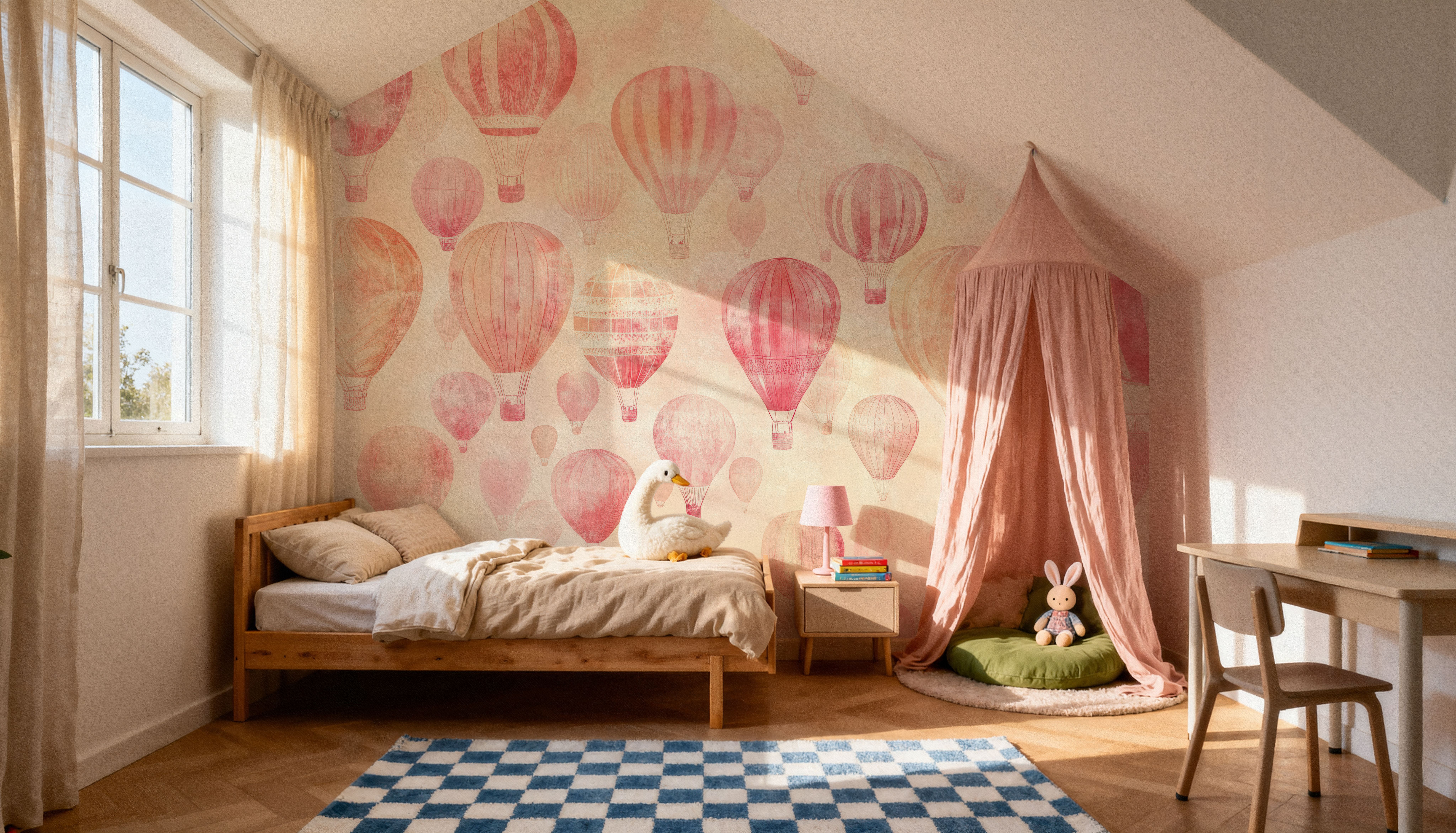Hot Air Balloon Vintage
