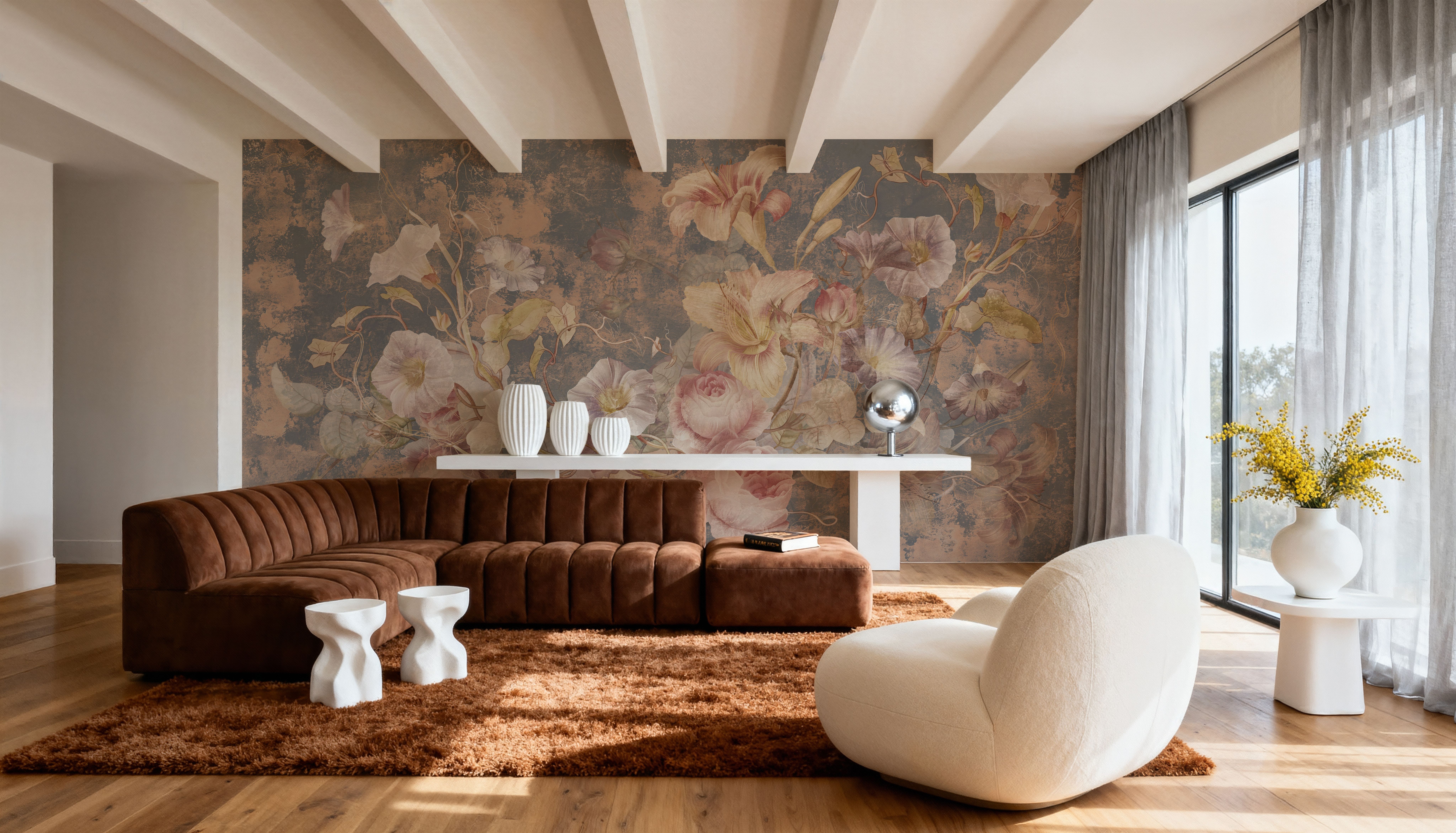 Floral Grunge Singing