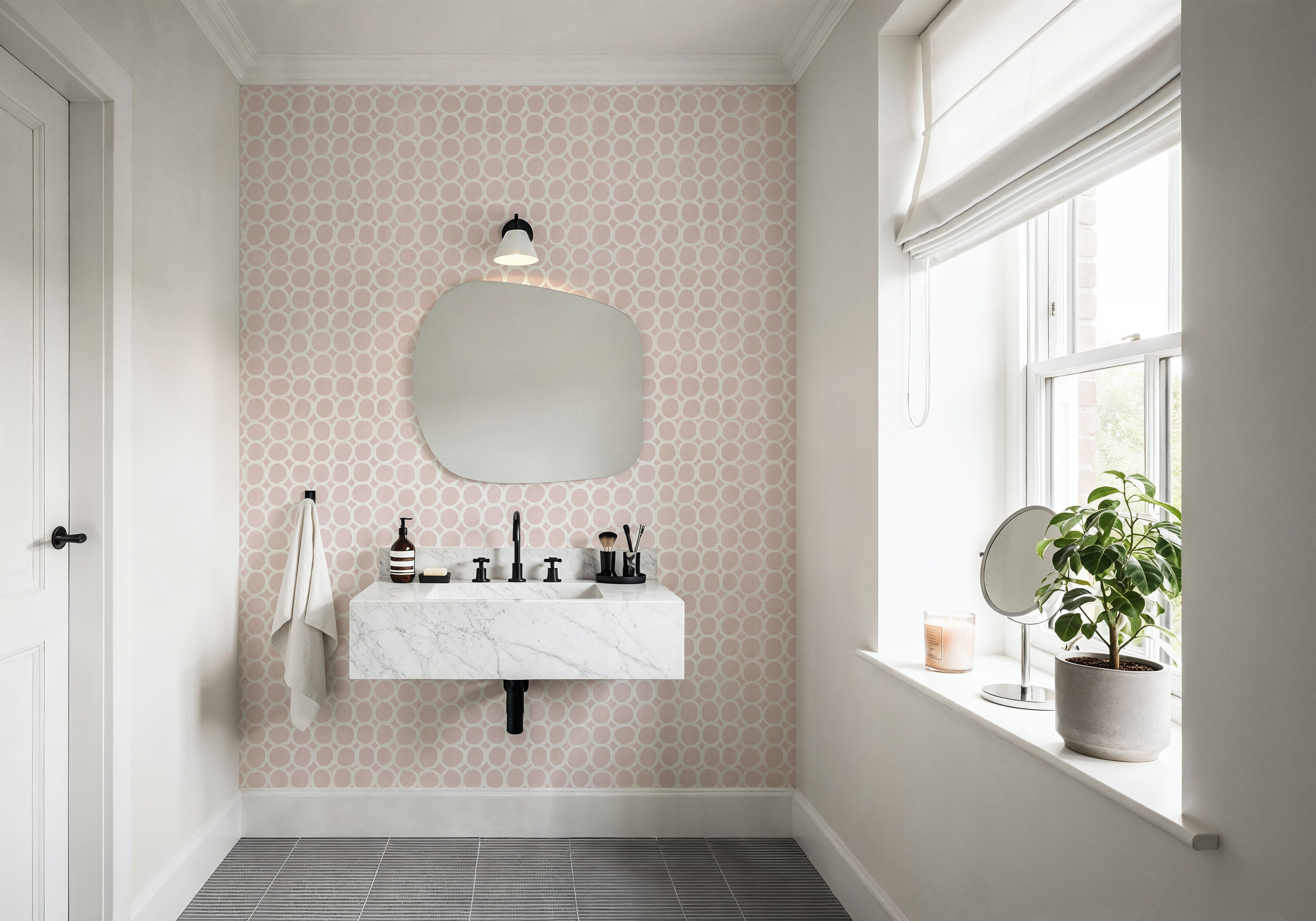 Mixed Pink Circles Inverse