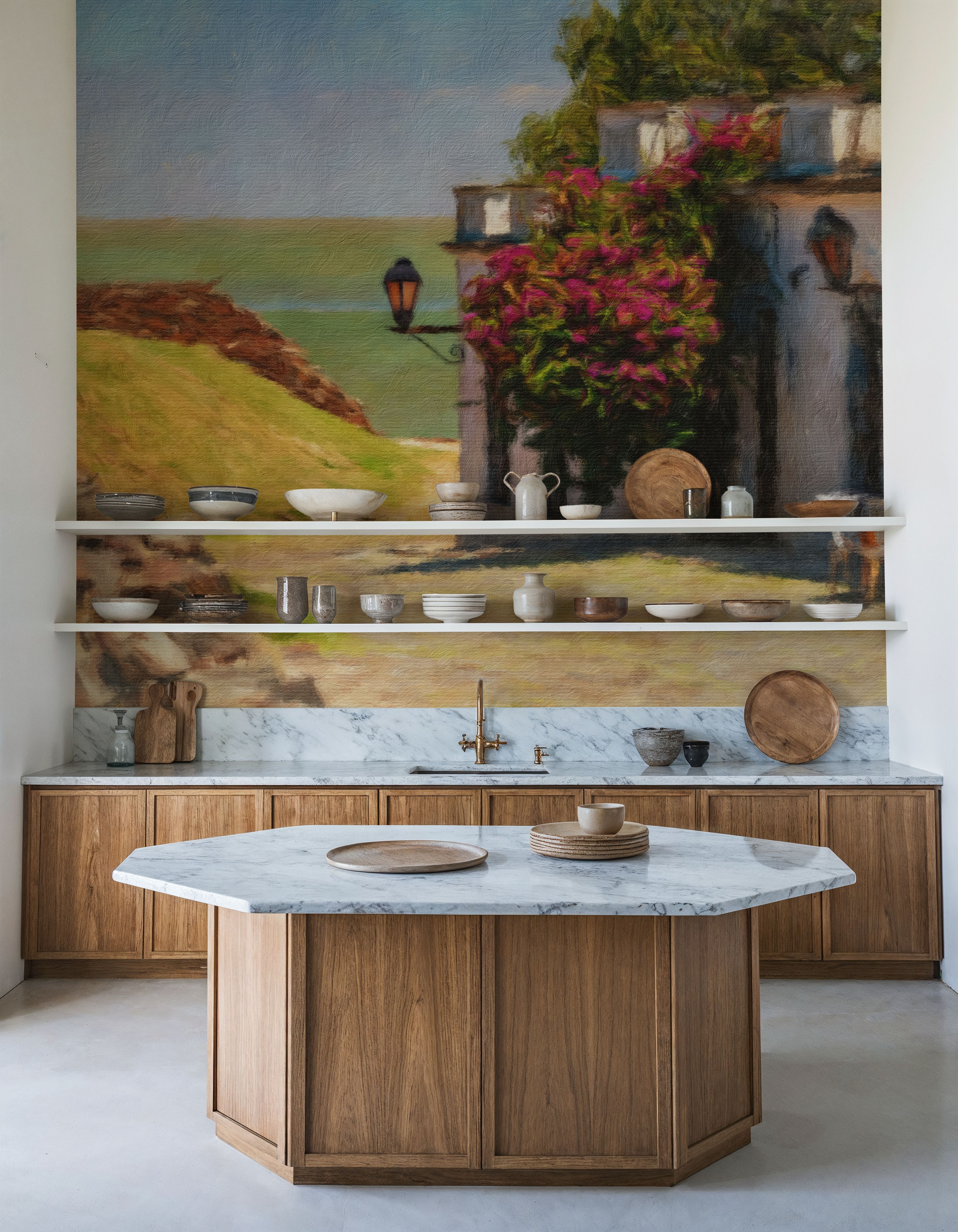 River Plate Uruguay on Canvas