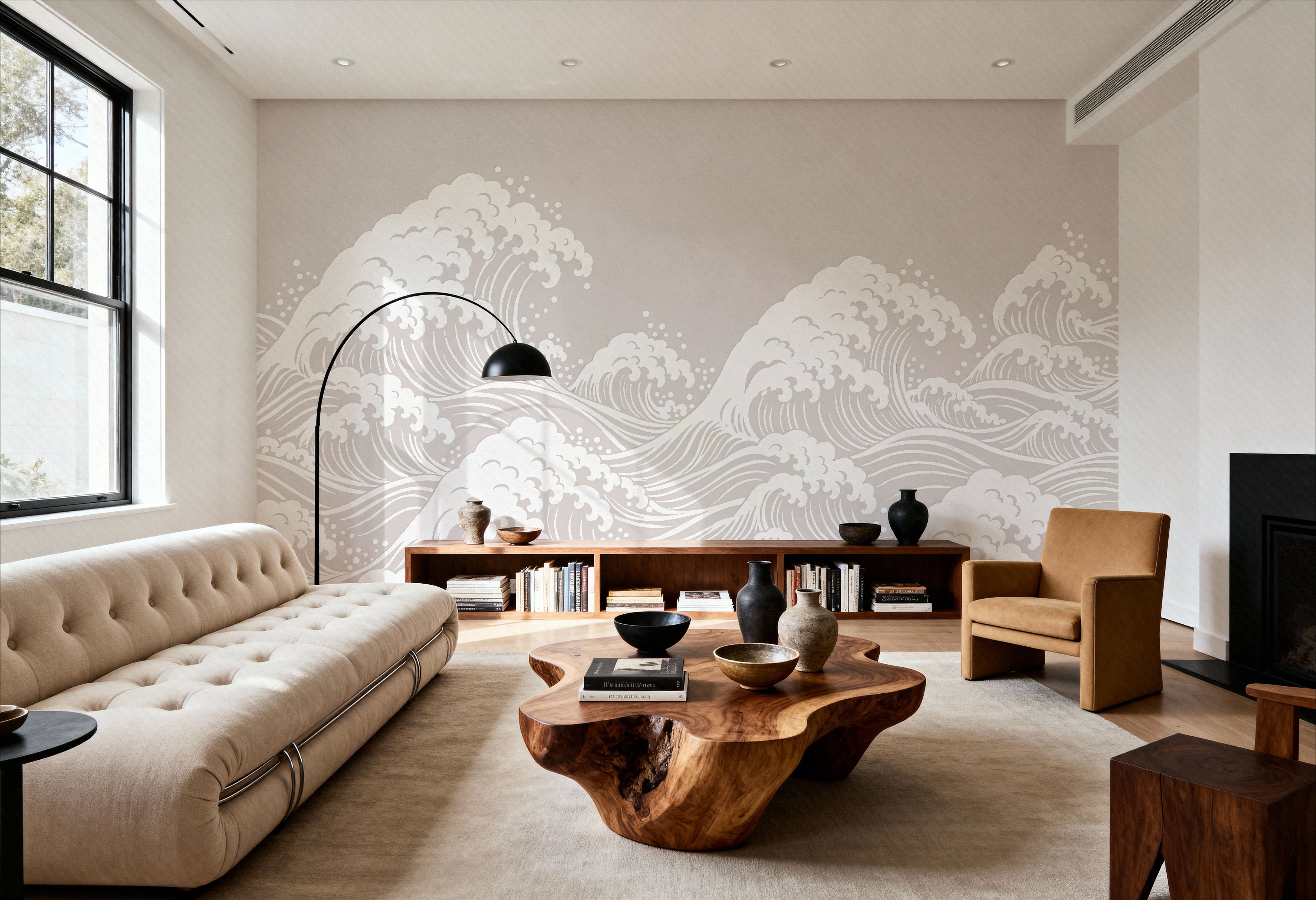 Edo Waves, Pearl, Papel de parede