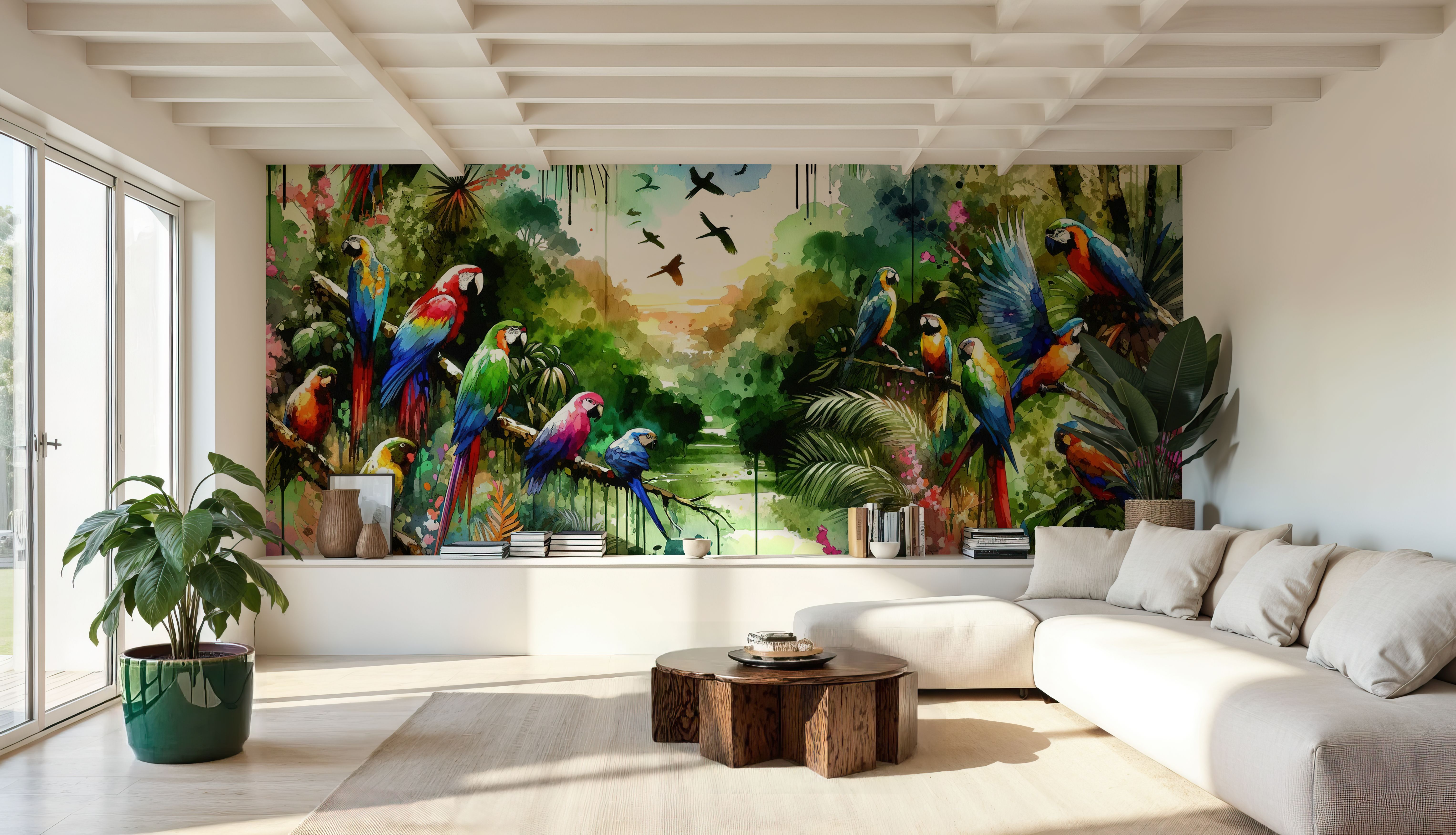 Watercolor Jungle
