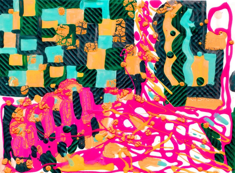 Volcano Melted Collage