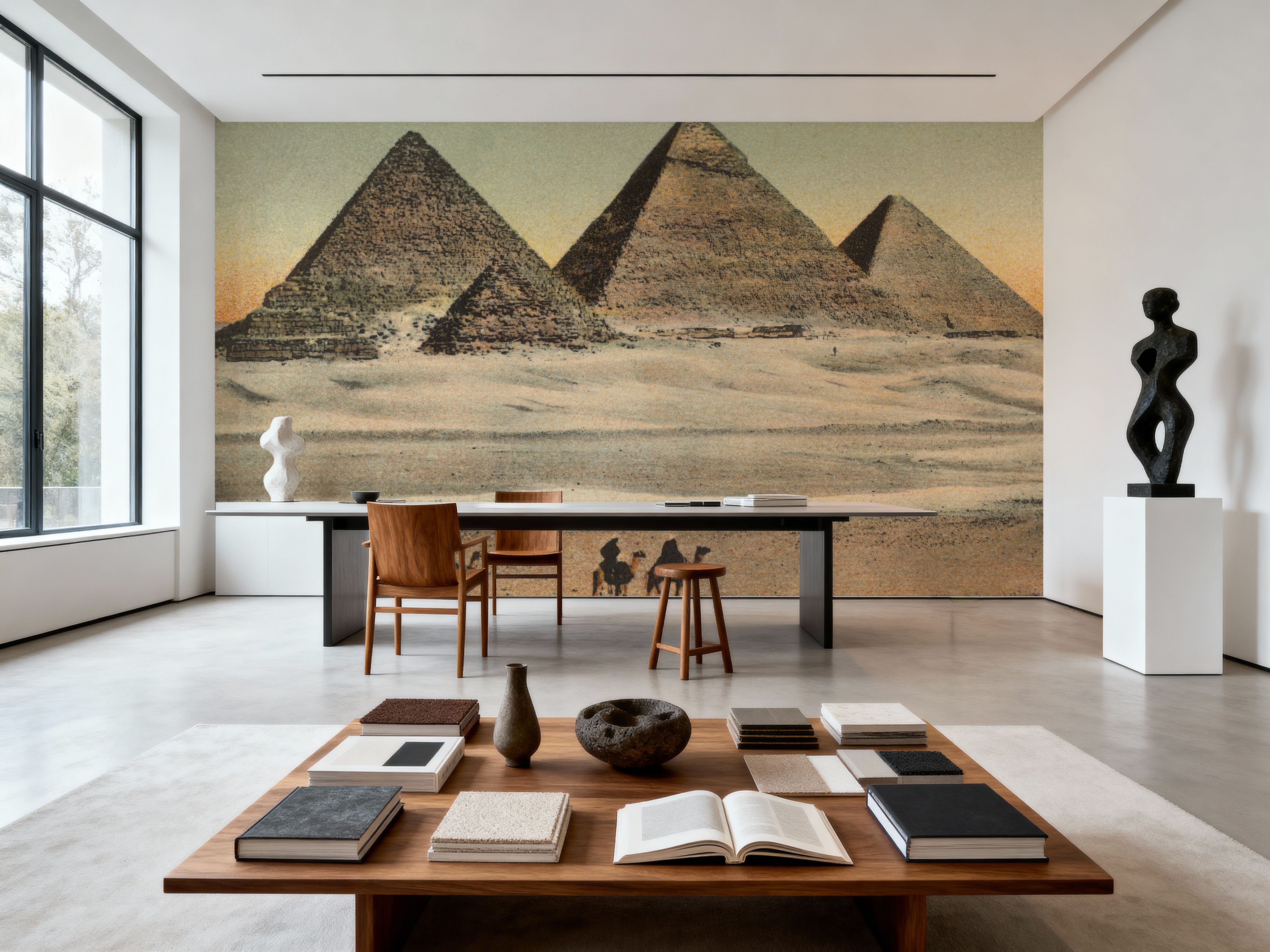 Cairo Pyramids - Screenprint