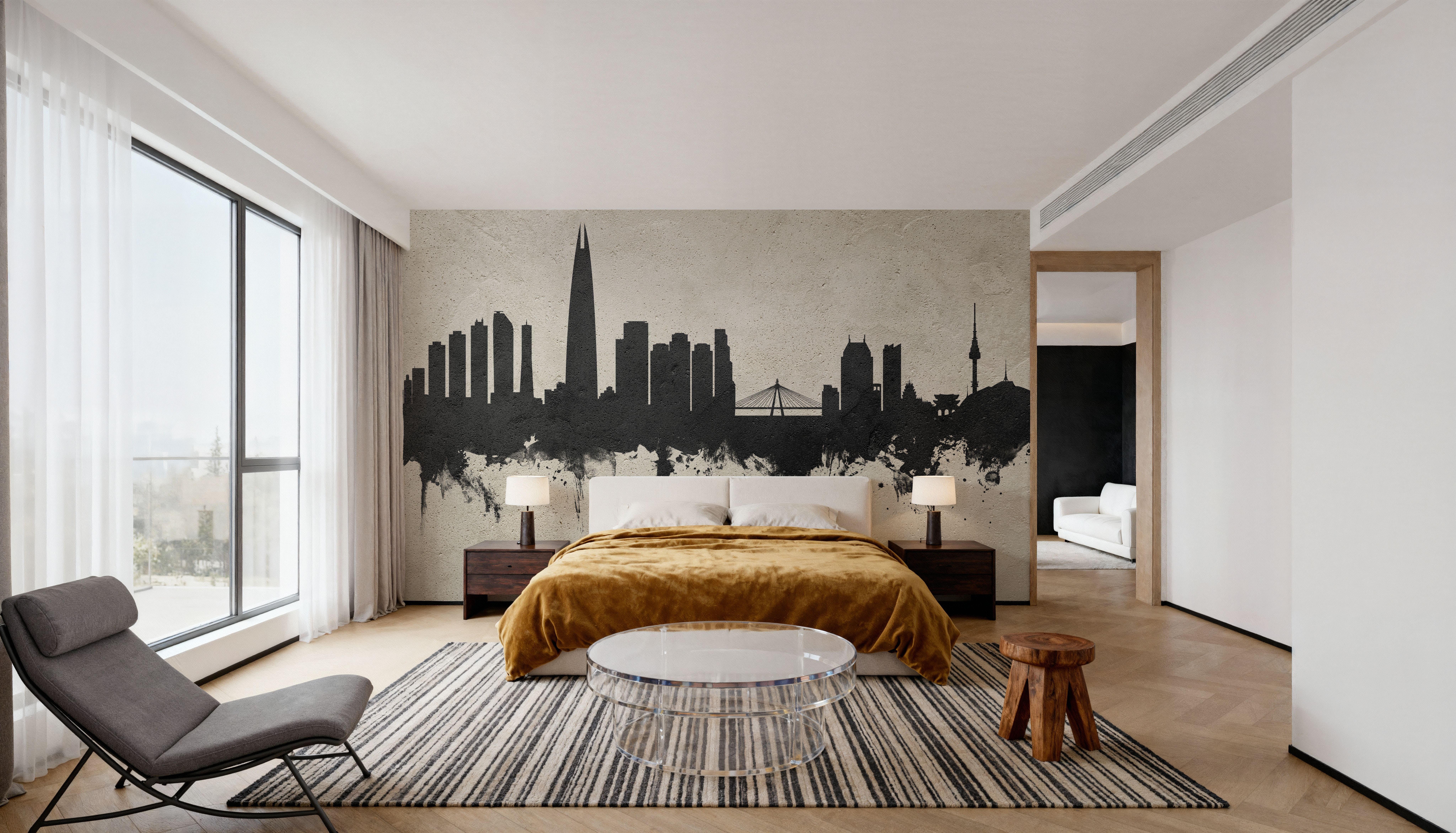 Seoul Skyline Concrete