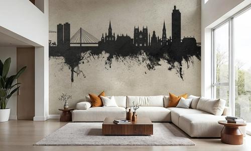 Nantes France Skyline Concrete
