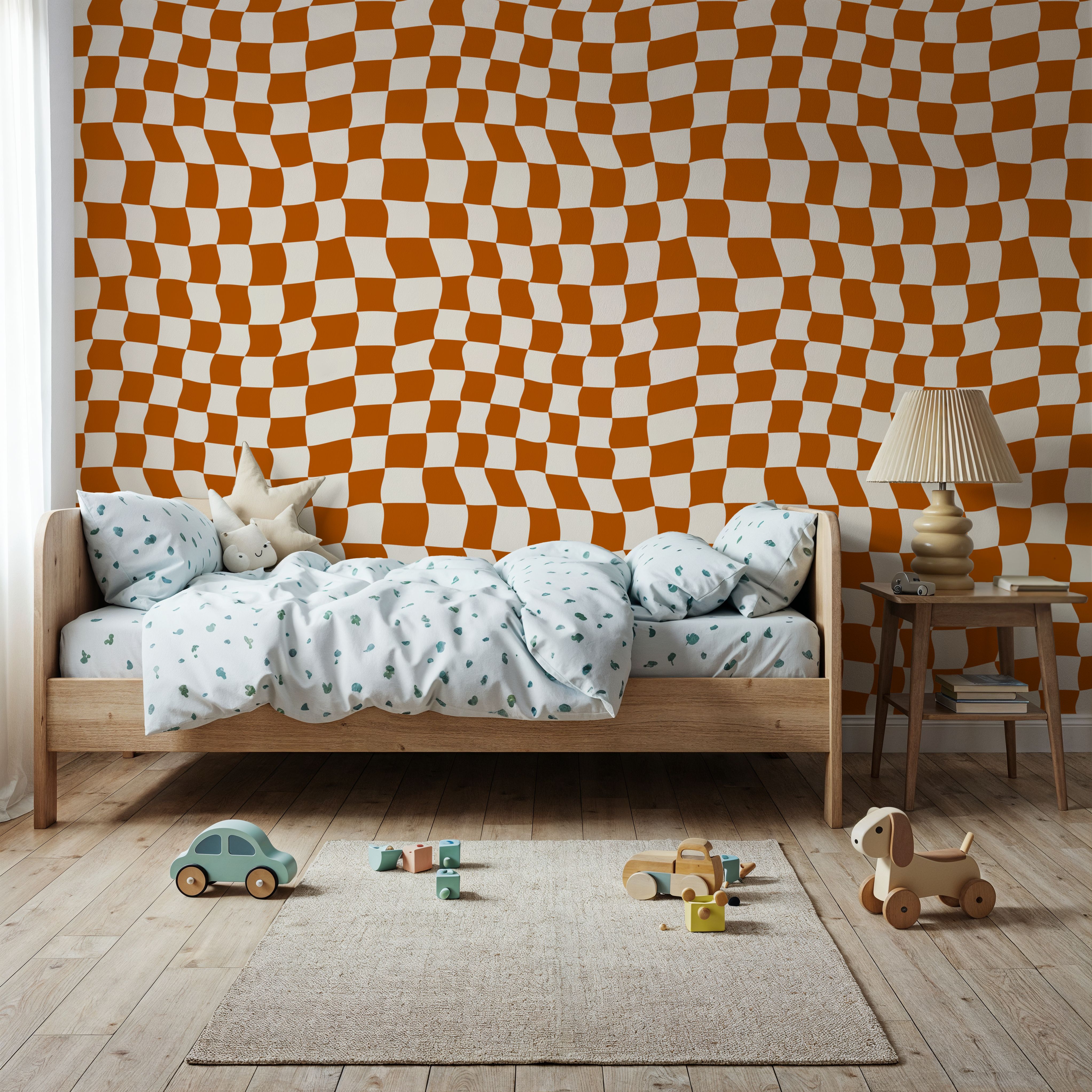Warped Checkerboard, Brick