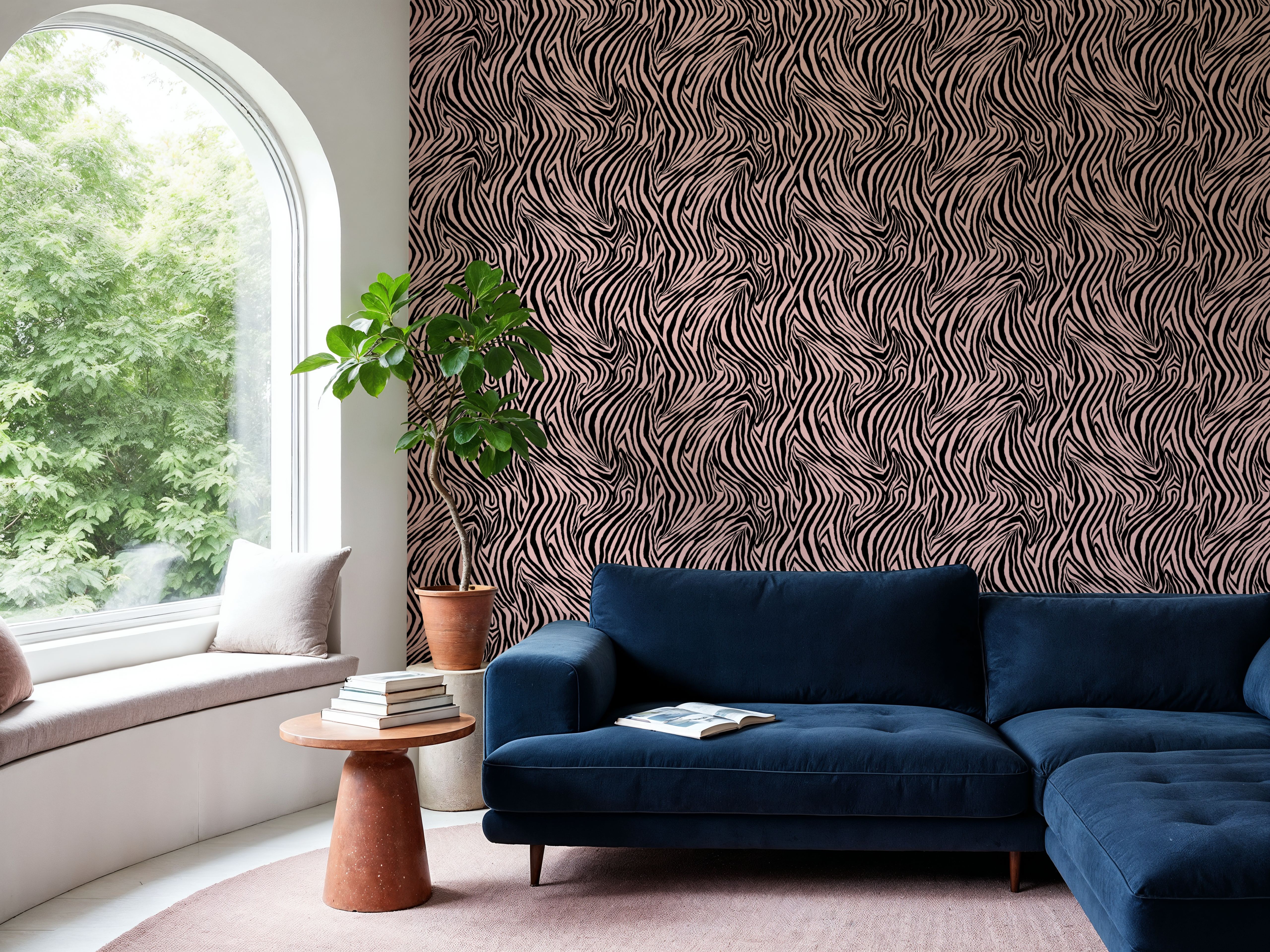 A Stripe of Zebra, Tapeten