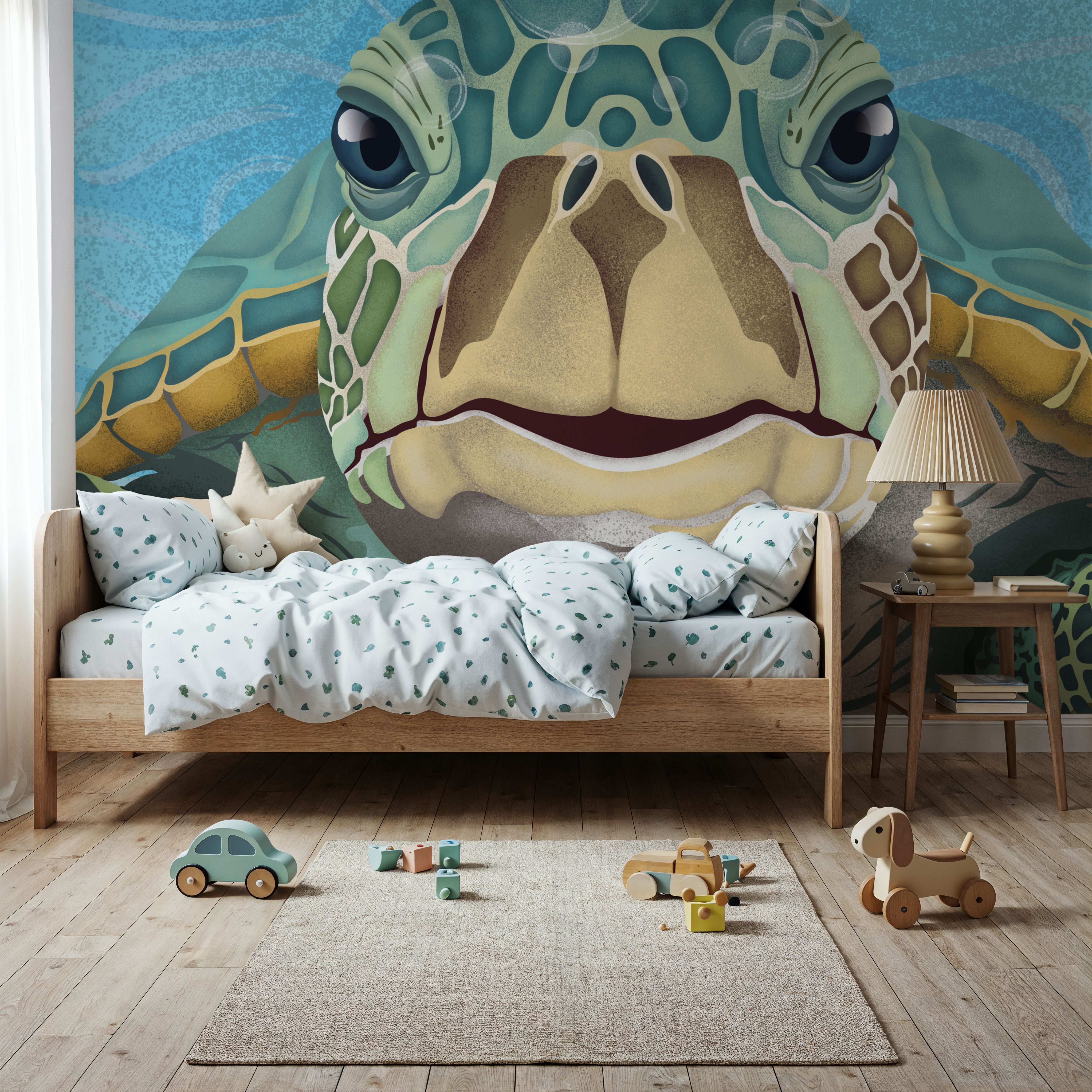 Hello Turtle, Light Blue