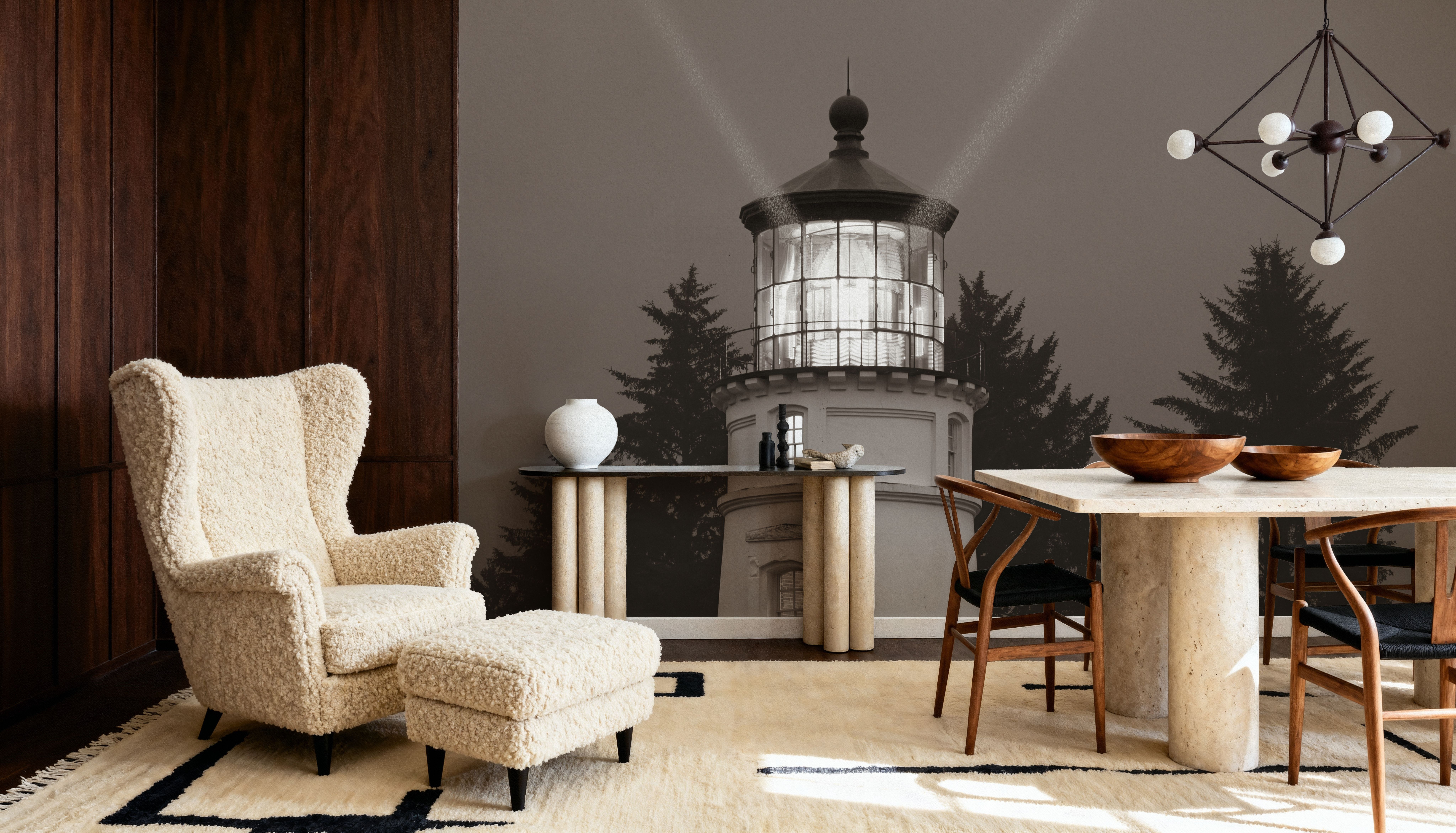 Oregon Coast Lighthouse, Wallpaper